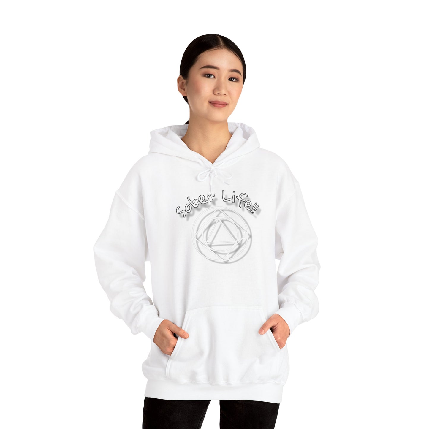 Sober Life Unisex Heavy Blend™ Hooded Sweatshirt