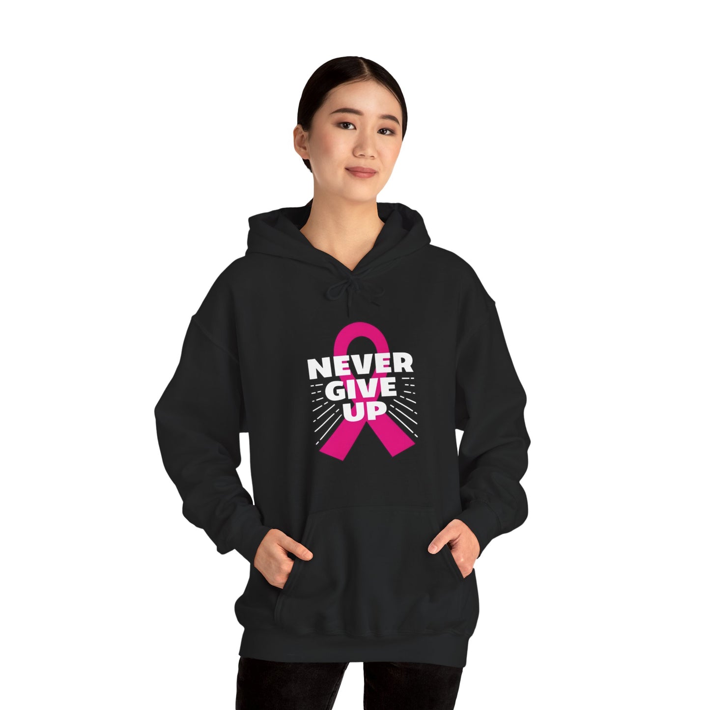 Never Give Up Breast Cancer Awareness Hoodie, Never Give Up Sweatshirt, Unisex Hoodie, Supportive Gift, Pink Ribbon Sweatshirt, Breast Cancer [...]