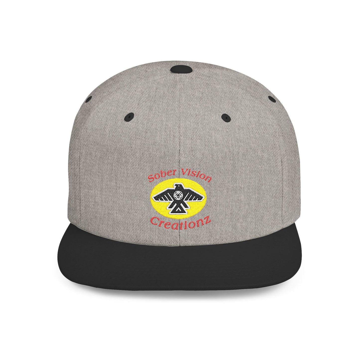 Sober Vision Creationz Flat Bill Snapback