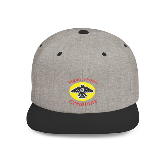Sober Vision Creationz Flat Bill Snapback