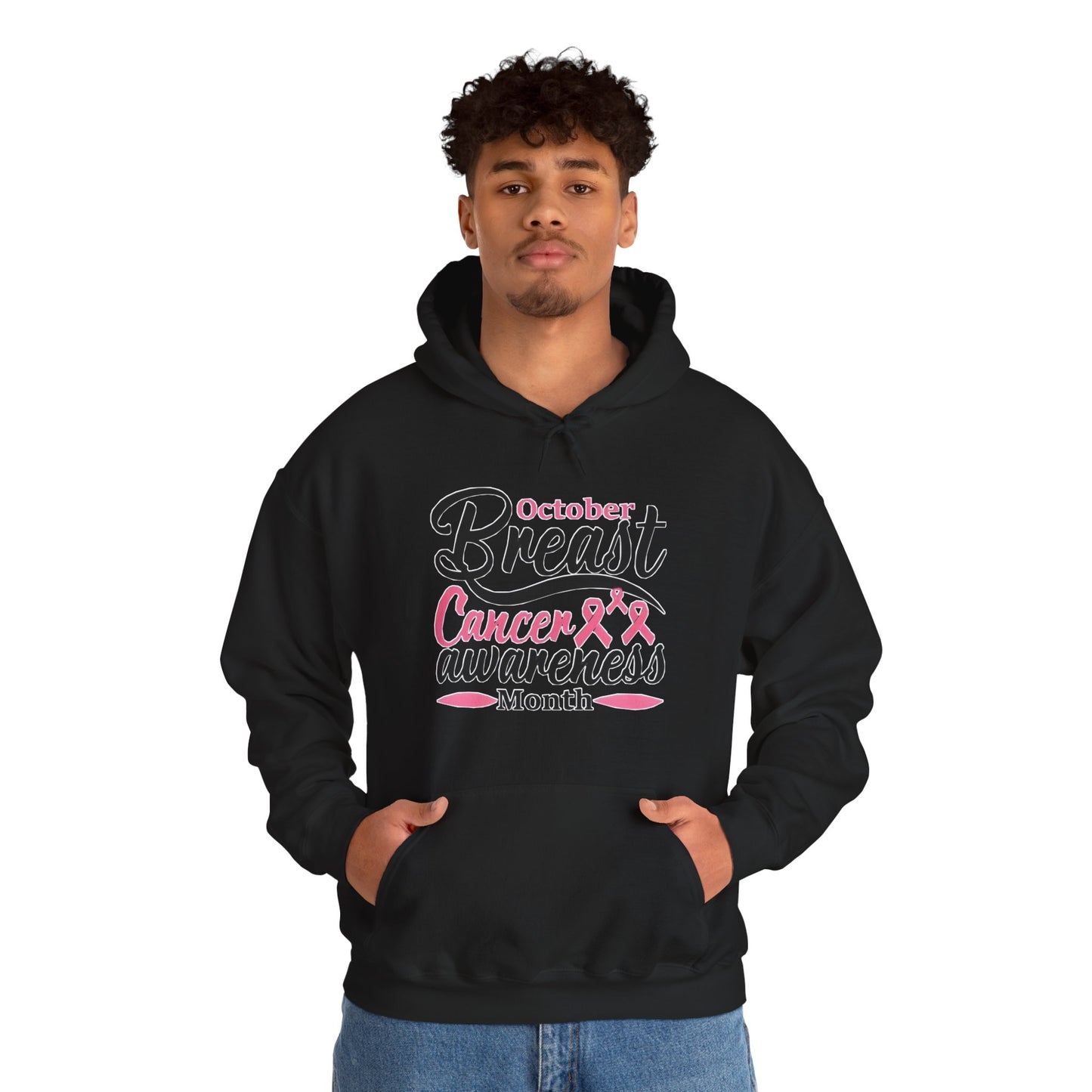 Breast Cancer Awareness Hoodie, October Awareness Sweatshirt, Supportive Apparel, Unisex Fashion, Gift for Her