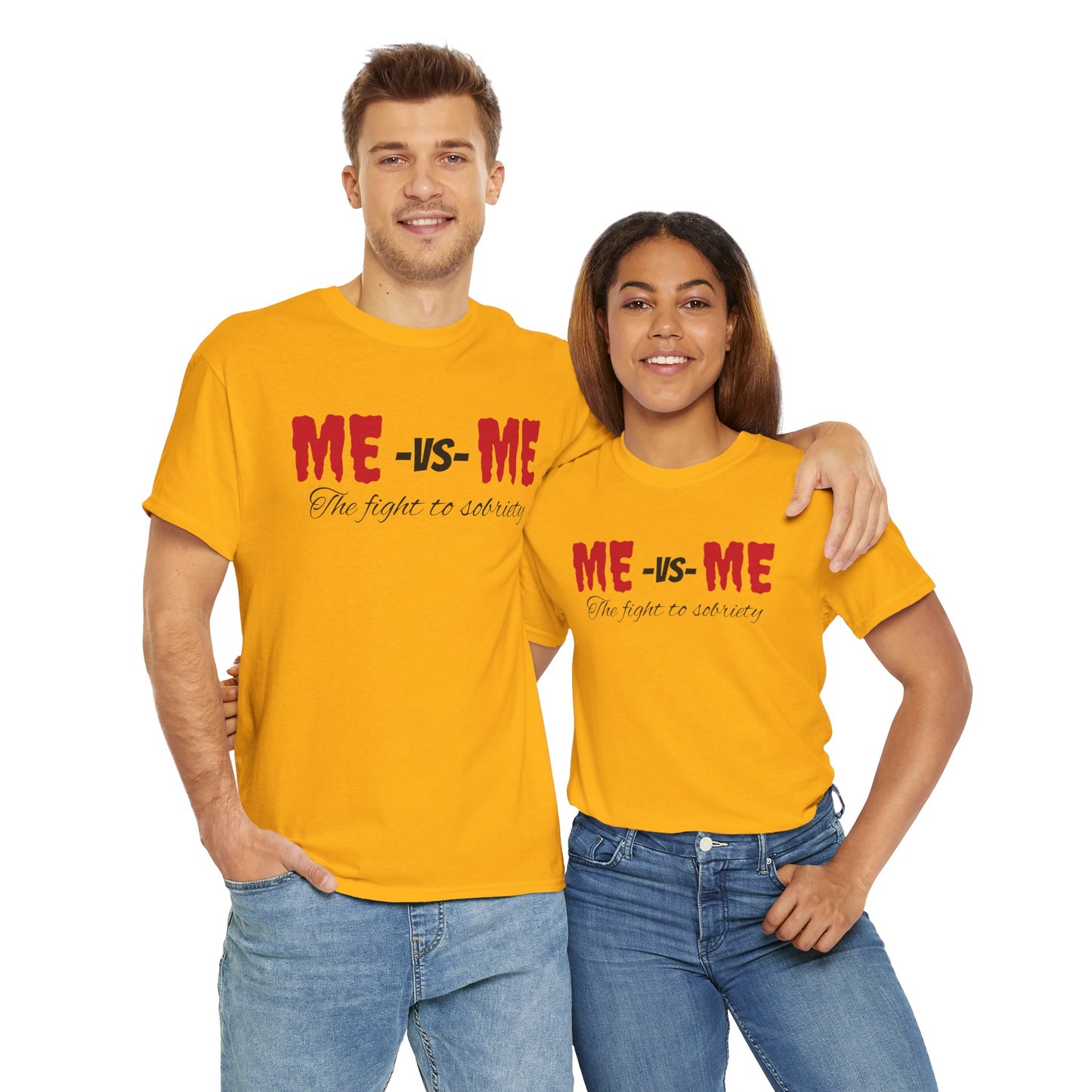 ME -vs- ME Unisex Heavy Cotton Tee