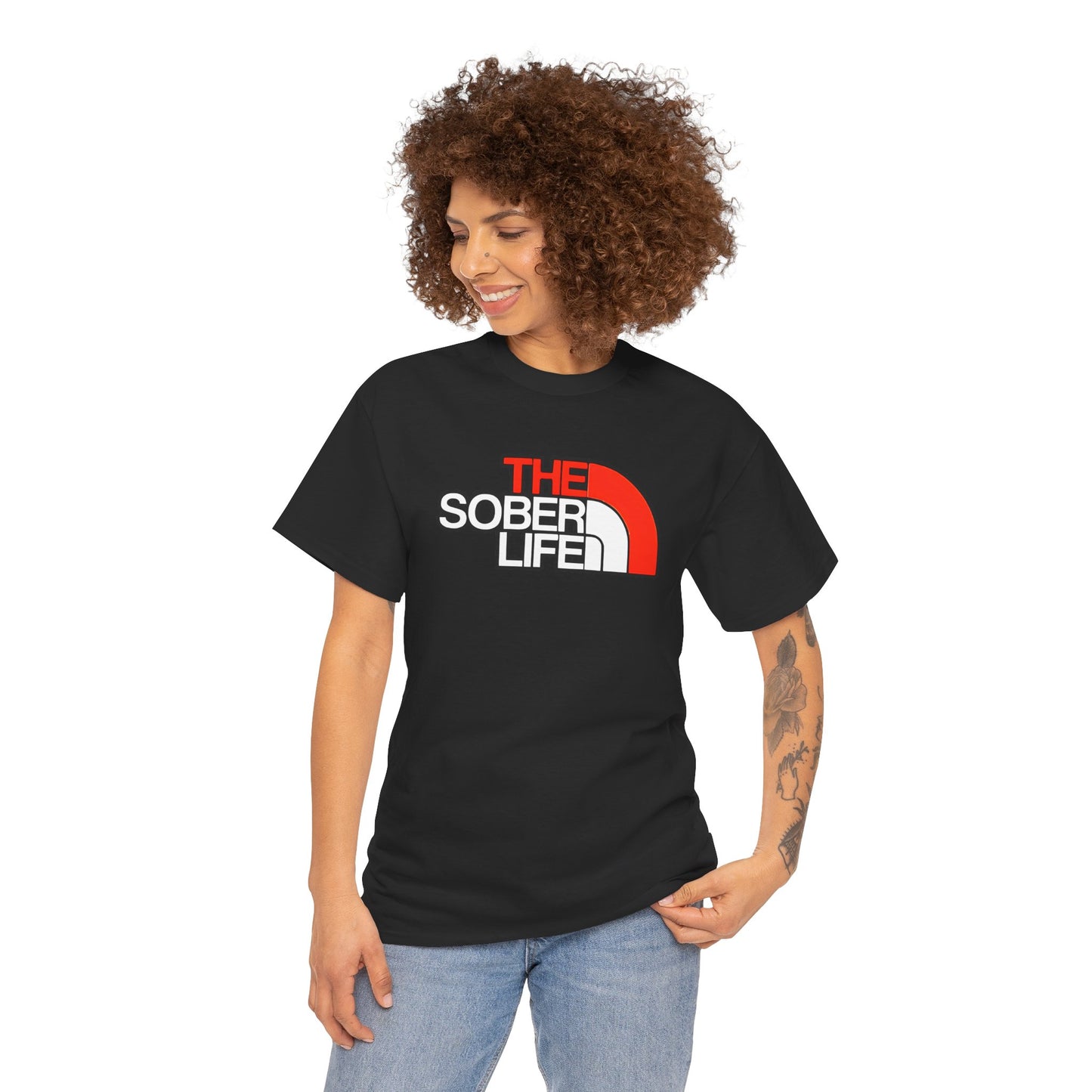The Sober Life Unisex Heavy Cotton Tee