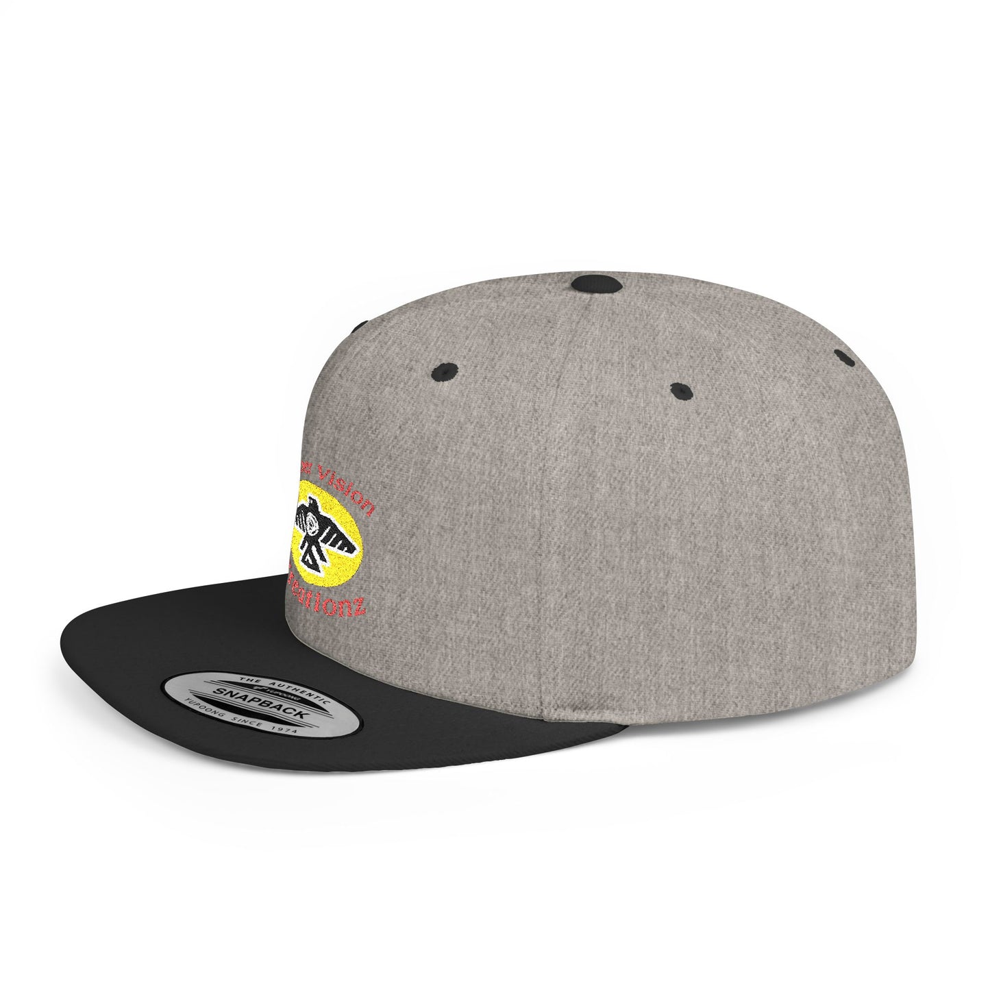 Sober Vision Creationz Flat Bill Snapback