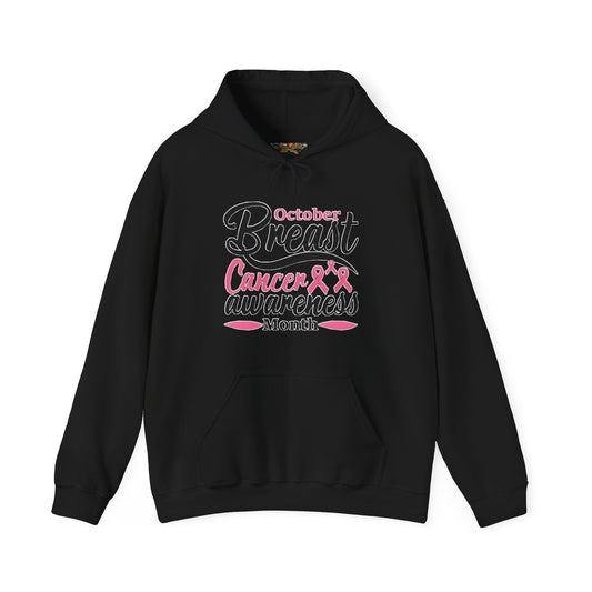 Breast Cancer Awareness Hoodie, October Awareness Sweatshirt, Supportive Apparel, Unisex Fashion, Gift for Her