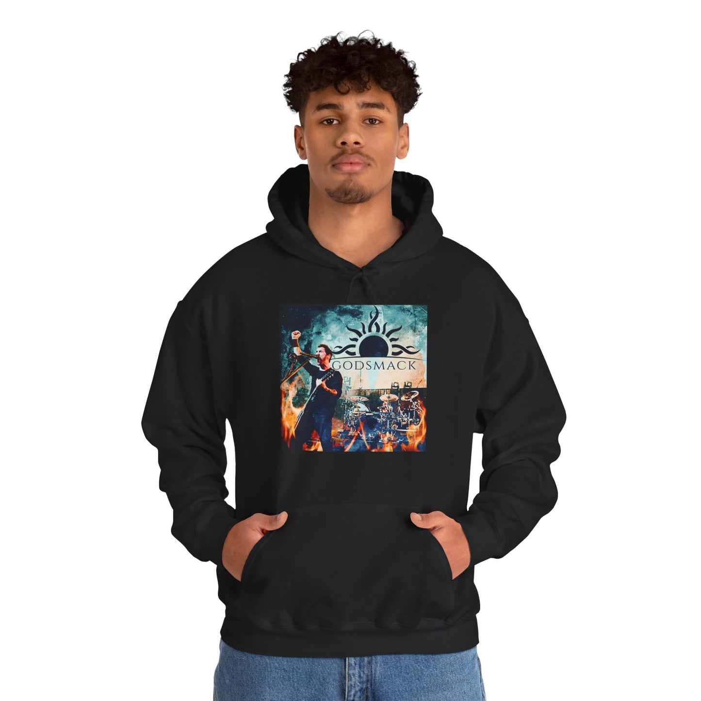 Godsmack Band Hoodie – Rock Concert Logo Pullover