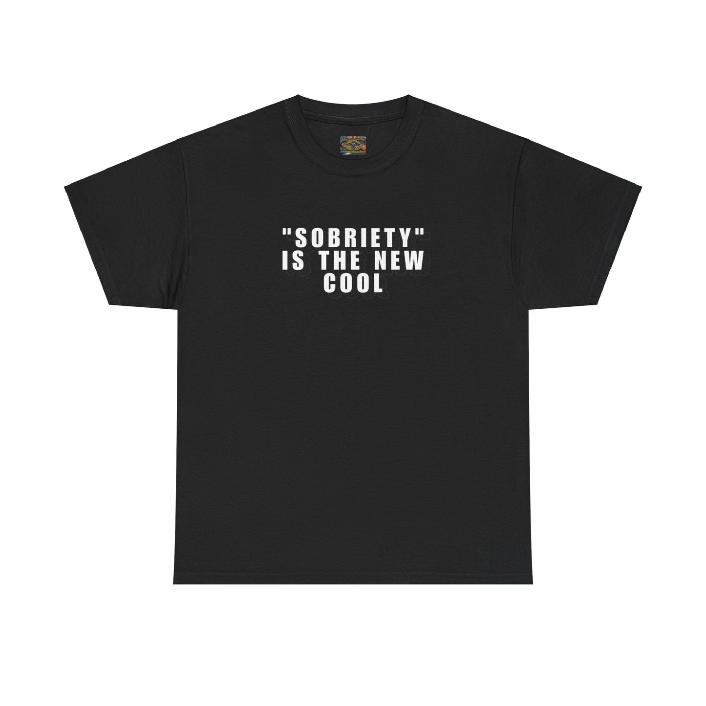 Sobriety is the new cool Unisex Heavy Cotton Tee