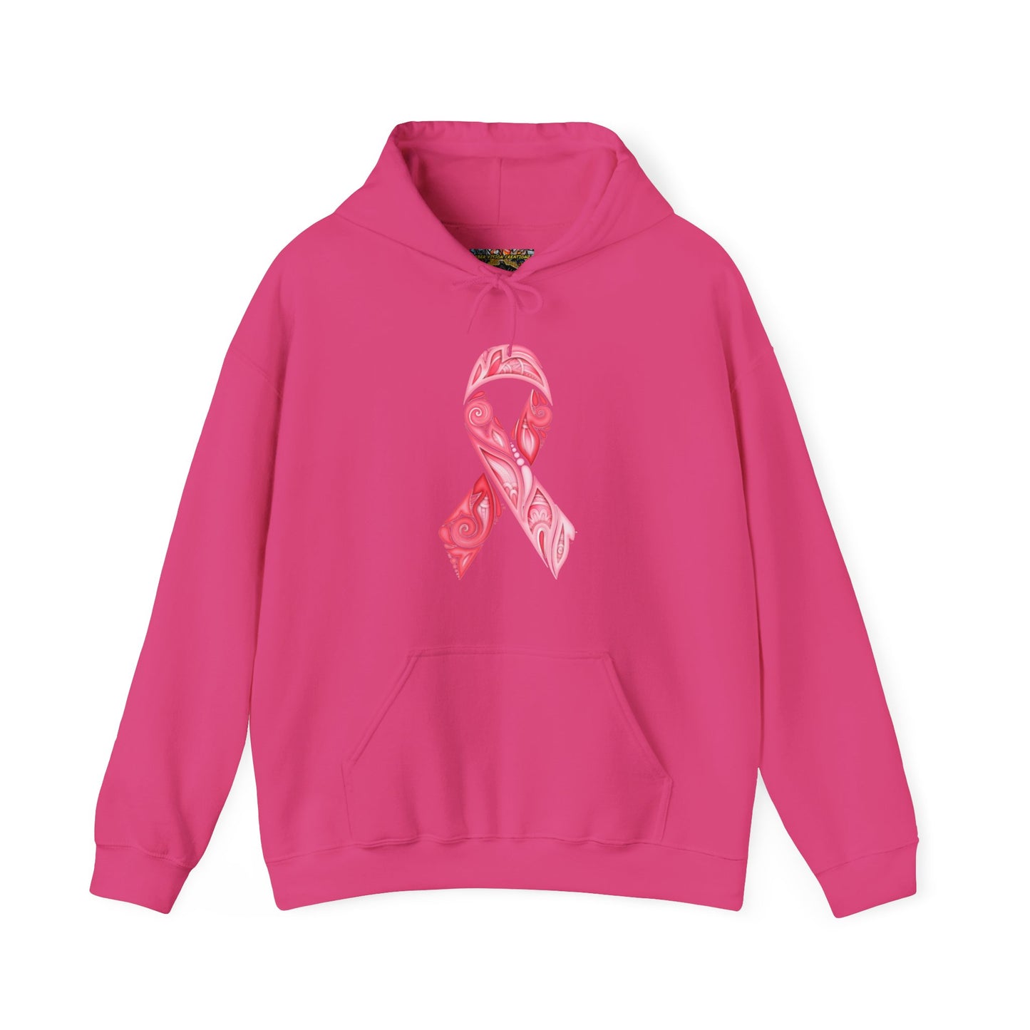 Pink Ribbon Awareness Hoodie - Breast Cancer Support Sweatshirt, Gift for Her, Comfort Wear, Fundraiser Apparel, Cozy Layer