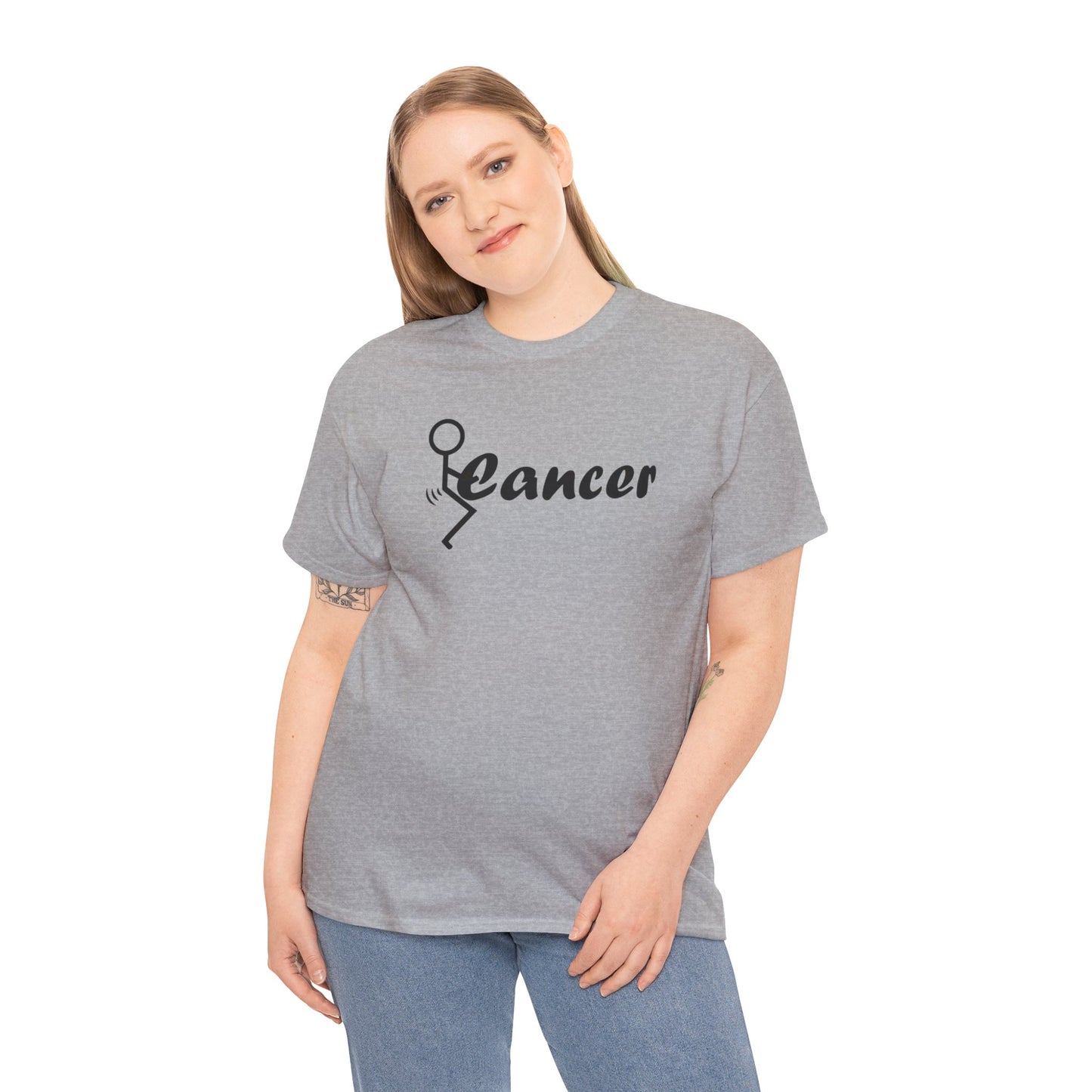 F*ck CANCER Unisex Heavy Cotton Tee