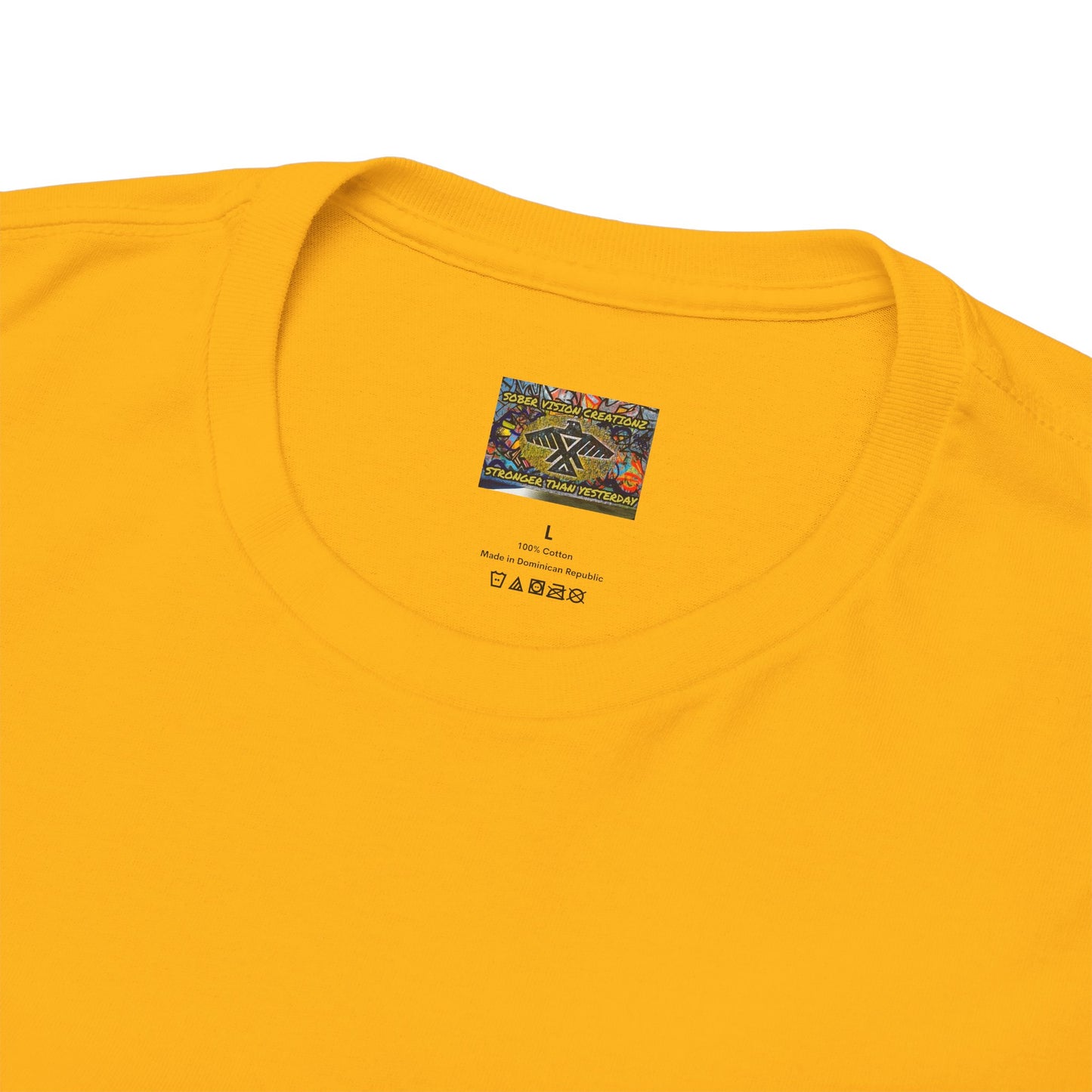 Hello, I'm Sober Unisex Heavy Cotton Tee