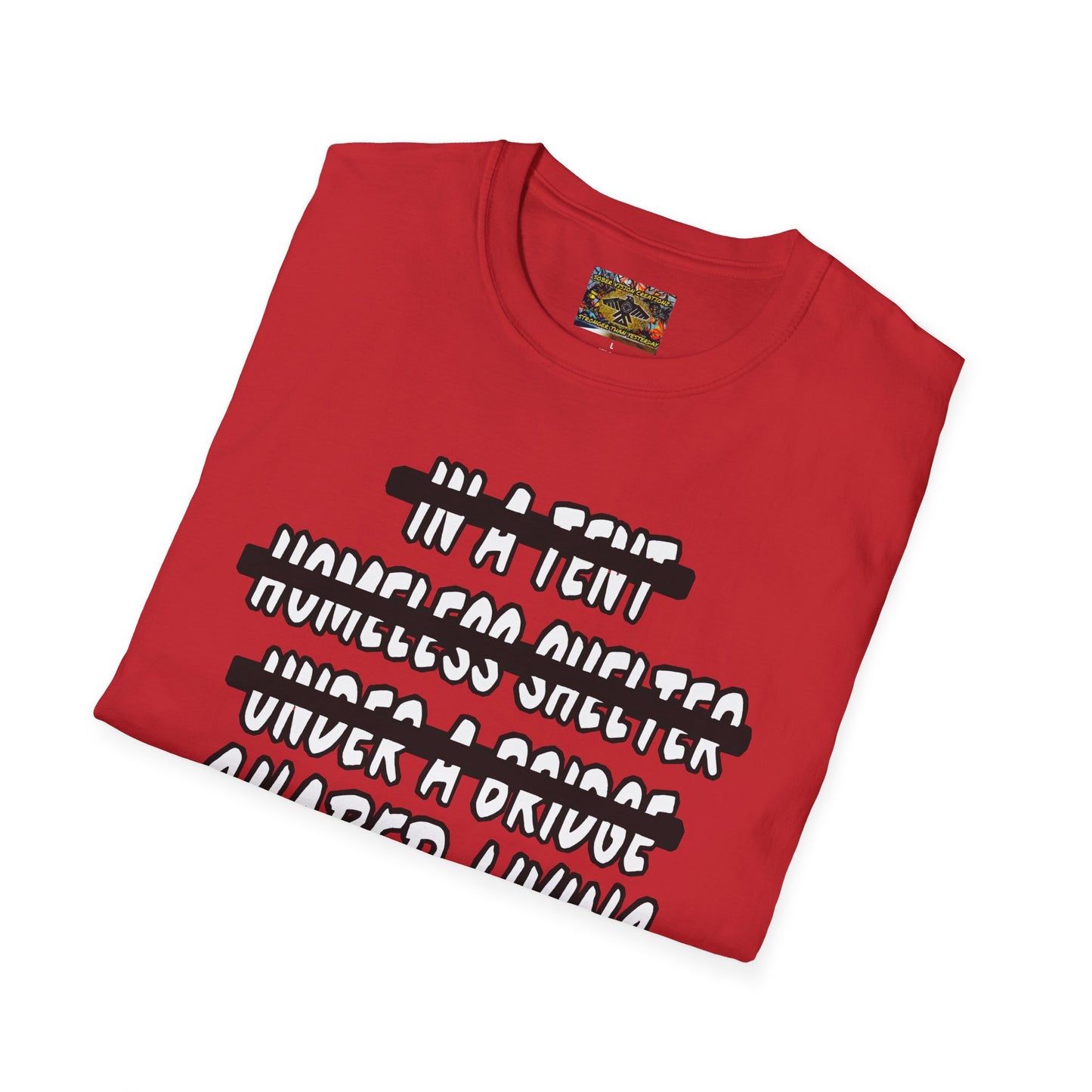 “Shared Living” unisex tee-shirt