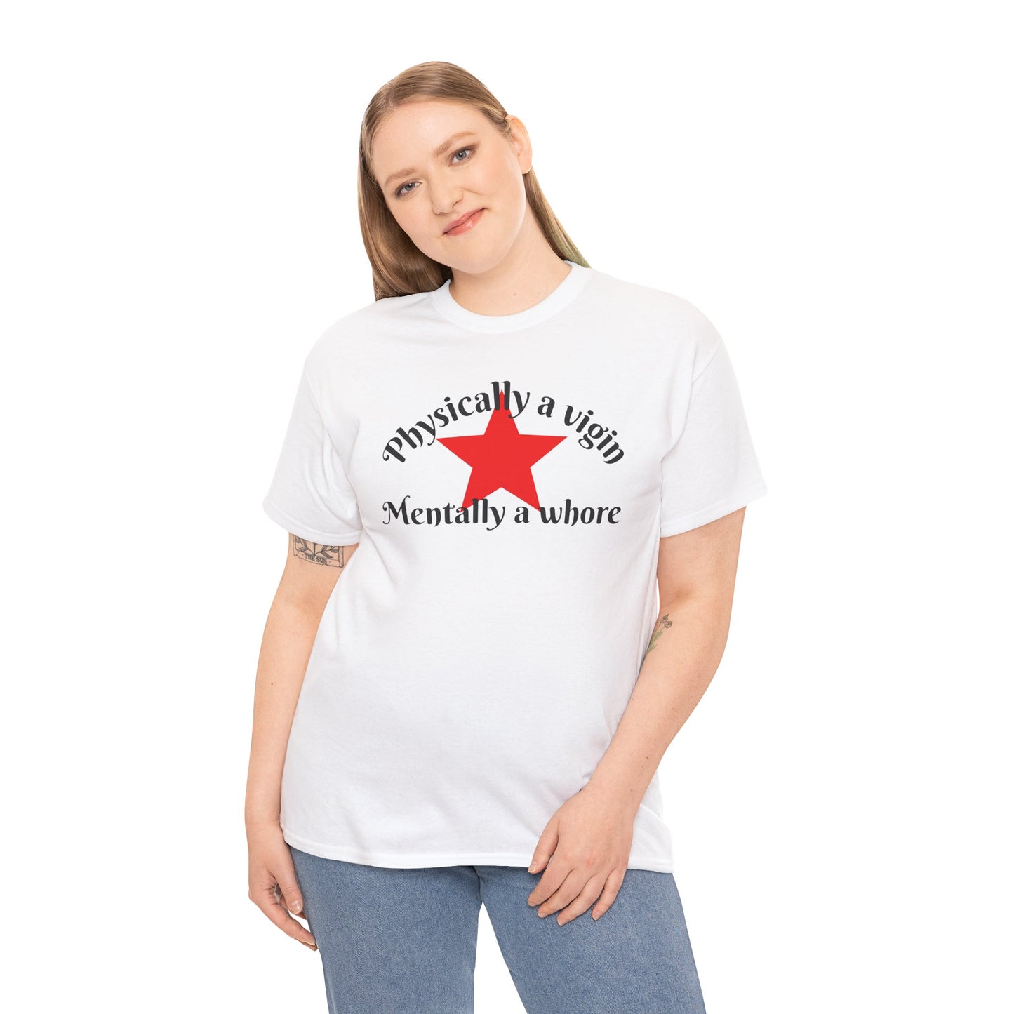 Physically a virgin - Unisex t-shirt