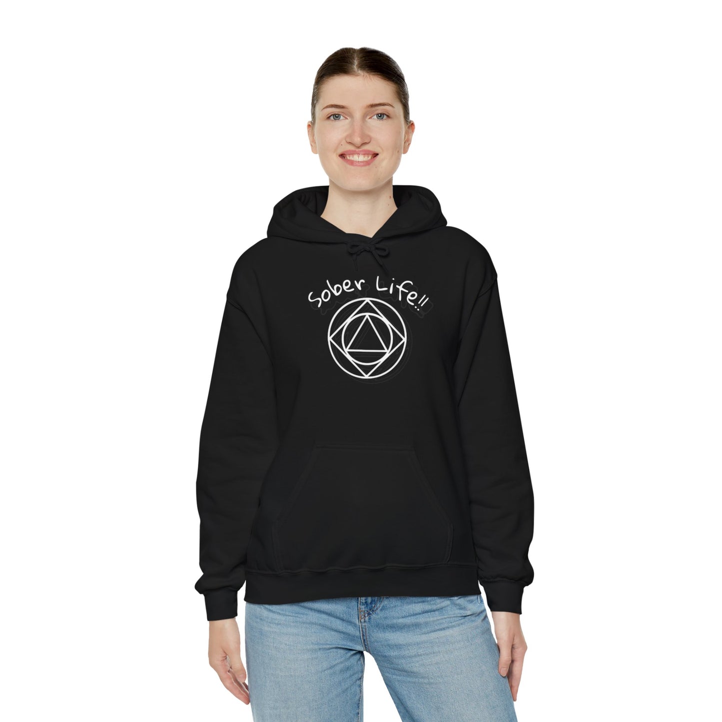Sober Life Unisex Heavy Blend™ Hooded Sweatshirt