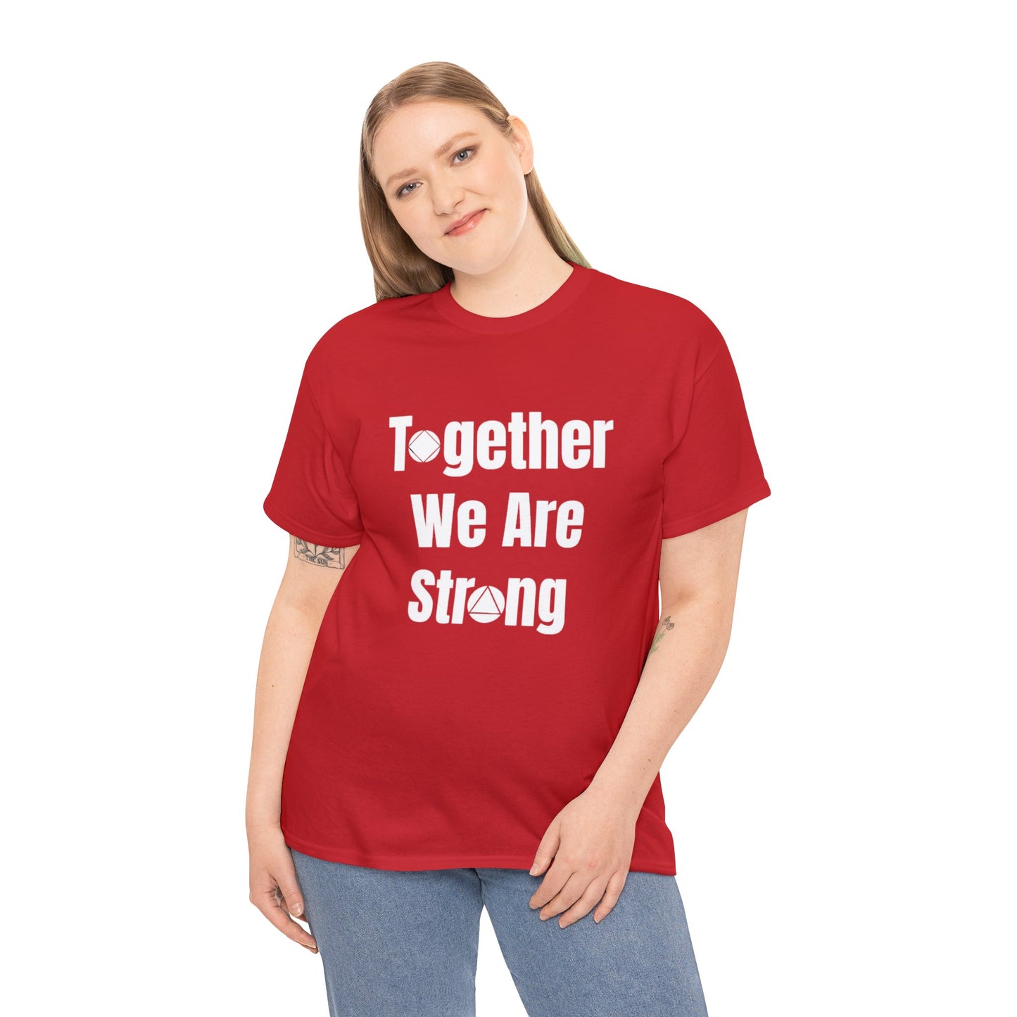 Together We Are Strong Unisex Heavy Cotton Tee