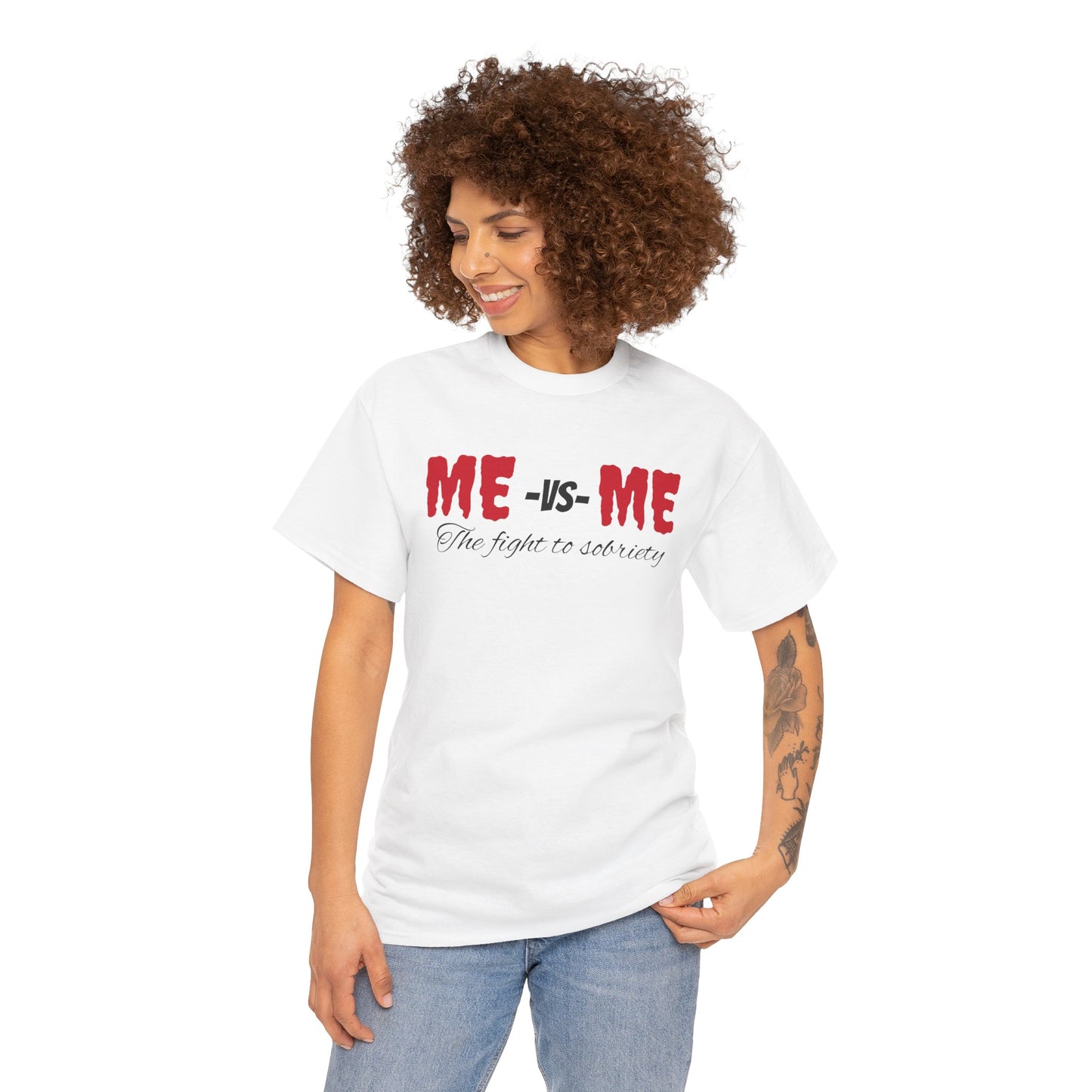 ME -vs- ME Unisex Heavy Cotton Tee