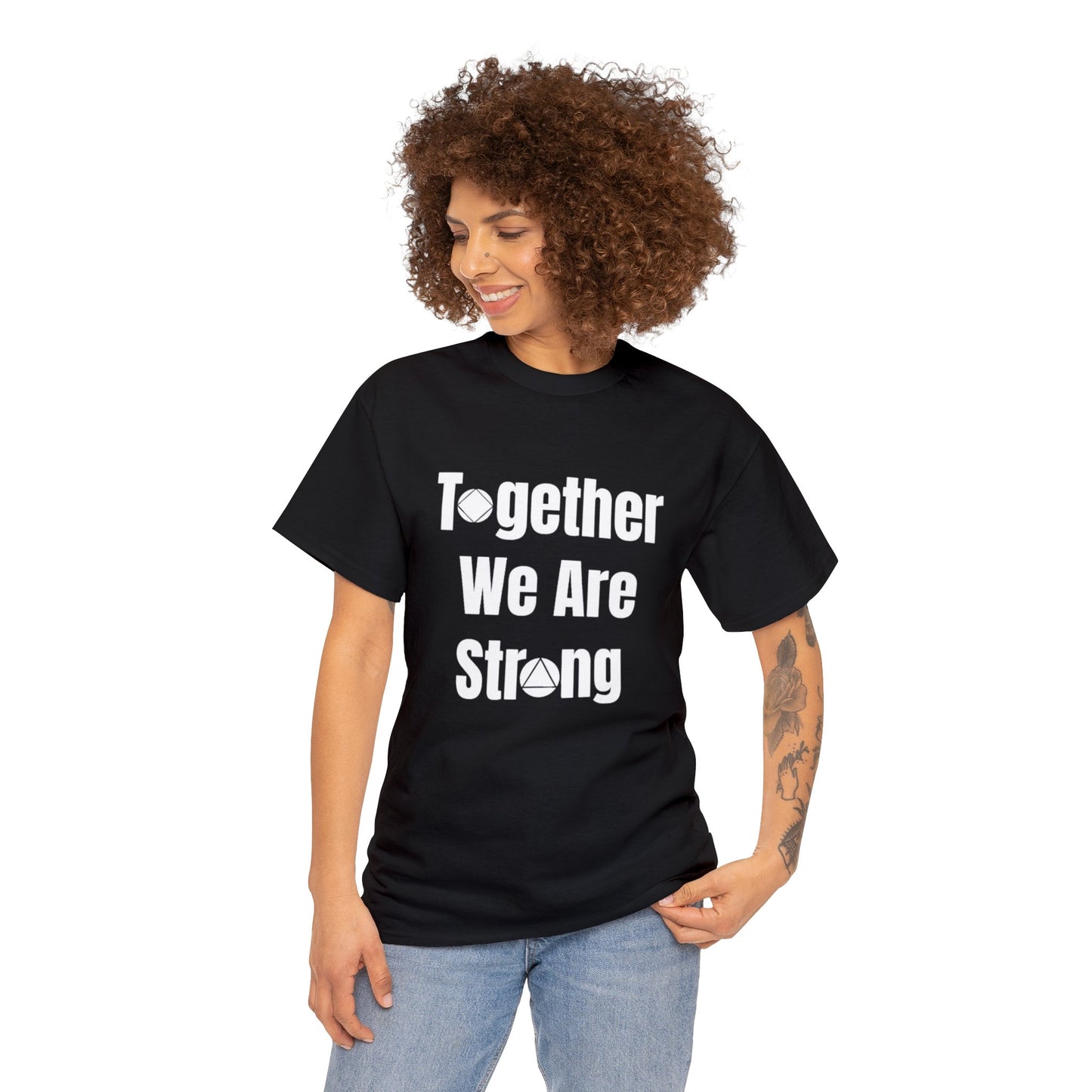 Together We Are Strong Unisex Heavy Cotton Tee