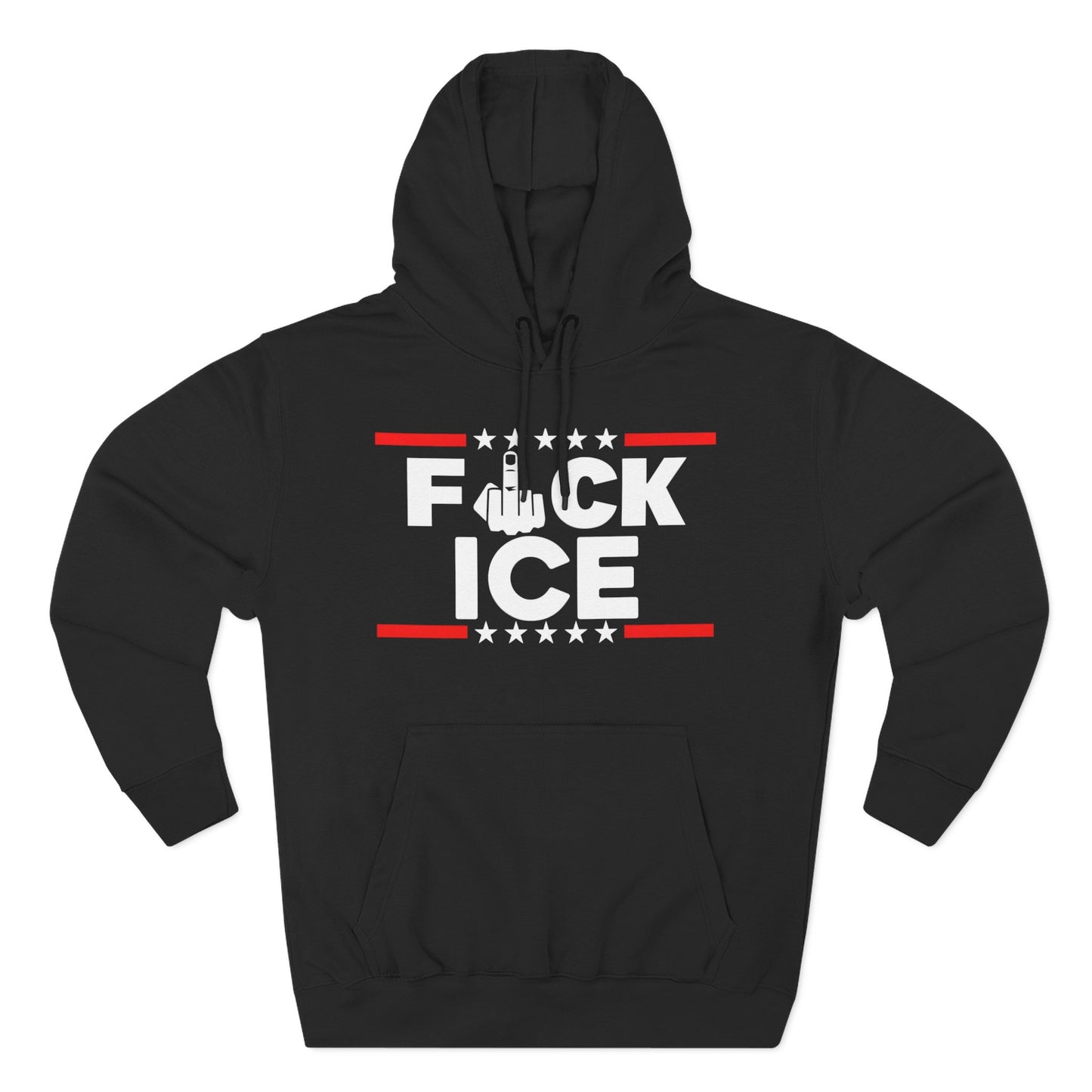Anti-ICE Graphic Hoodie — “F*CK ICE” Protest Pullover