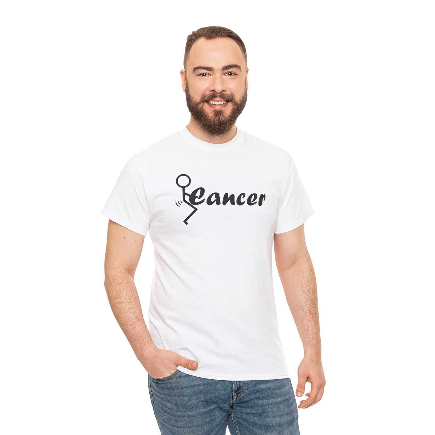 F*ck CANCER Unisex Heavy Cotton Tee