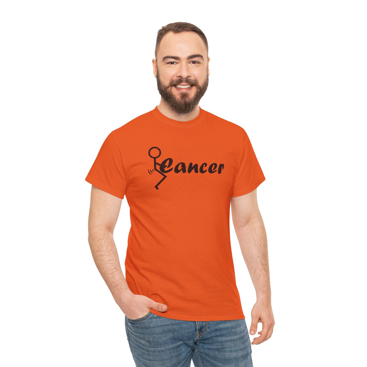 F*ck CANCER Unisex Heavy Cotton Tee