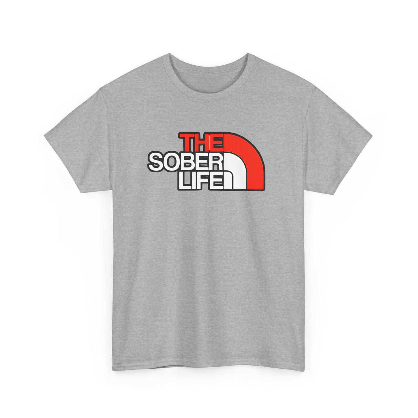 The Sober Life Unisex Heavy Cotton Tee