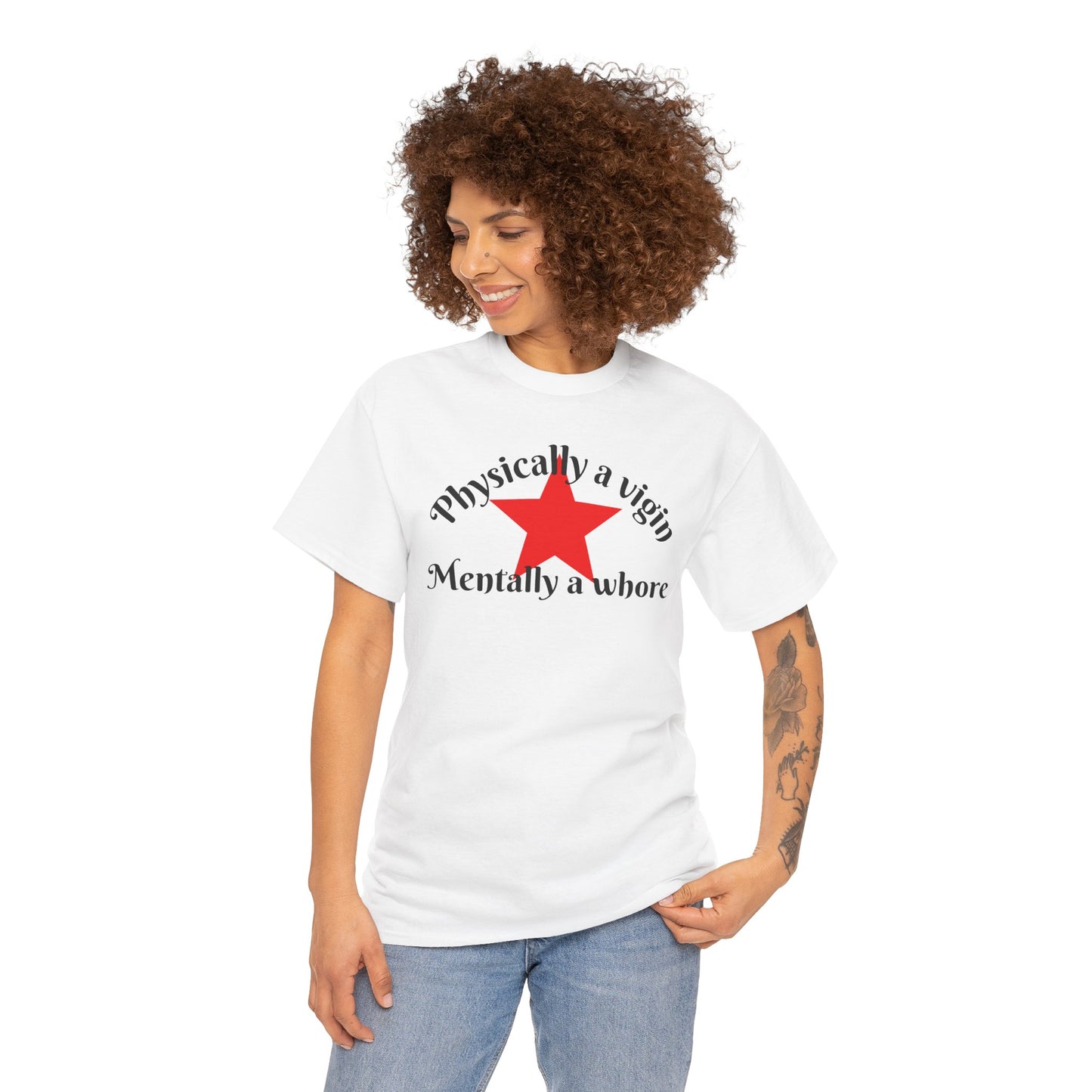 Physically a virgin - Unisex t-shirt