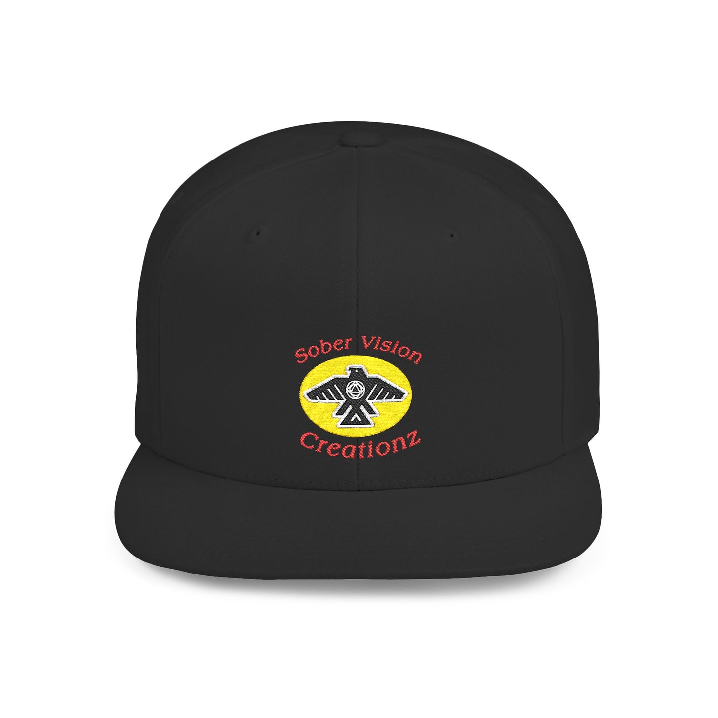 Sober Vision Creationz Flat Bill Snapback