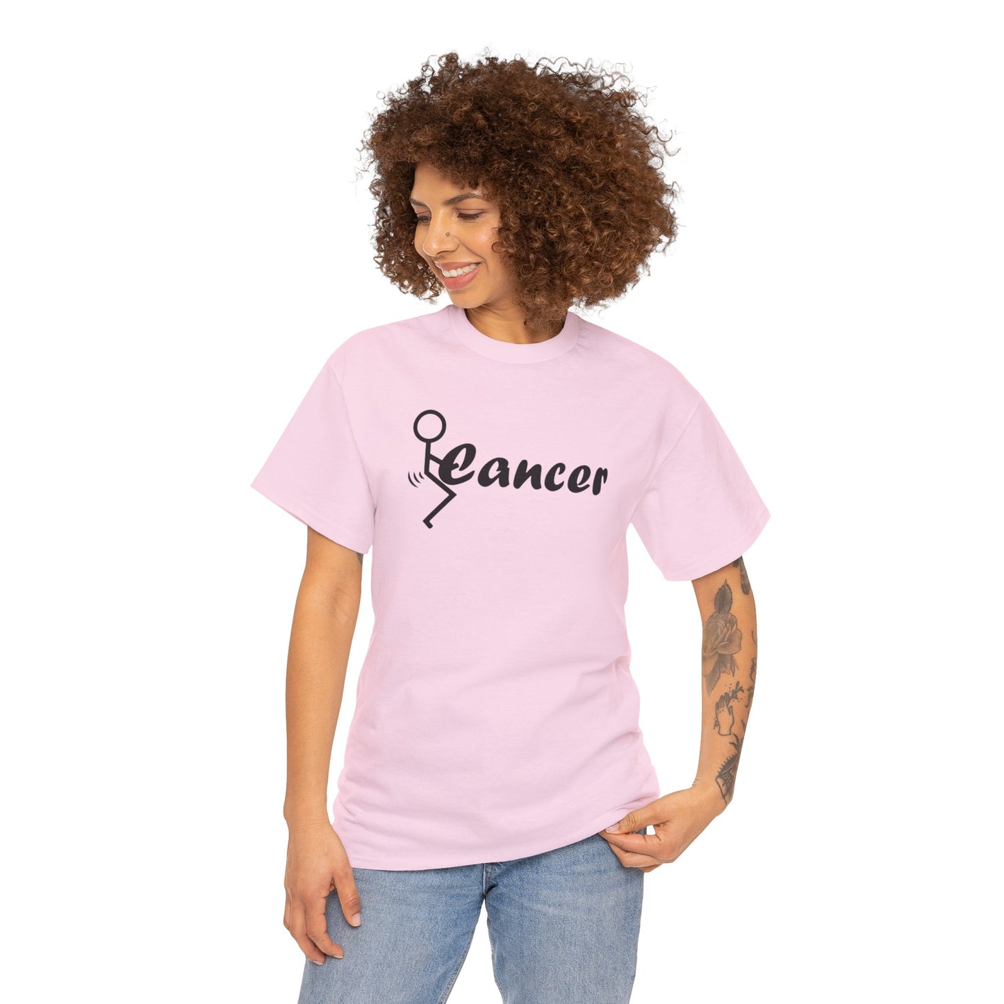 F*ck CANCER Unisex Heavy Cotton Tee