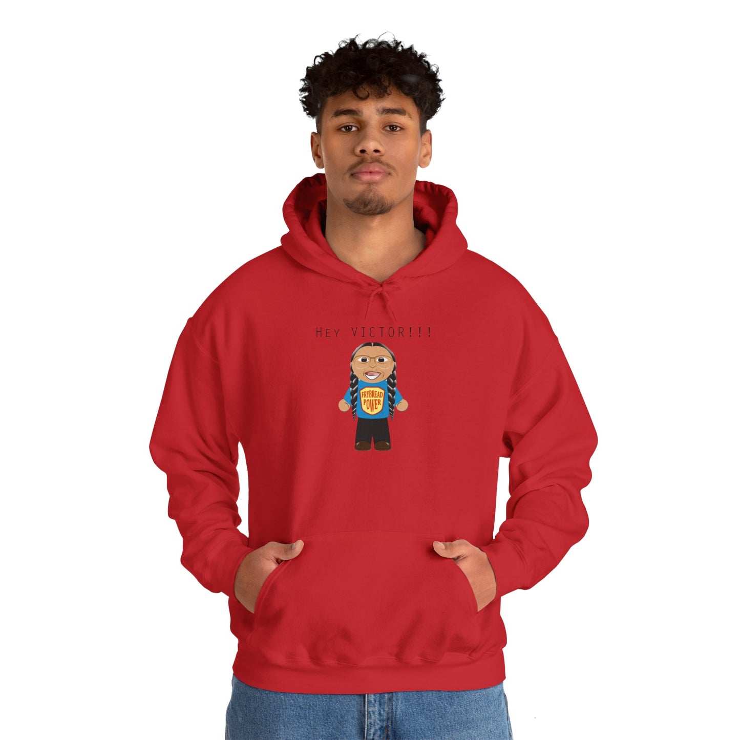 Hey Victor!! Hooded Sweatshirt