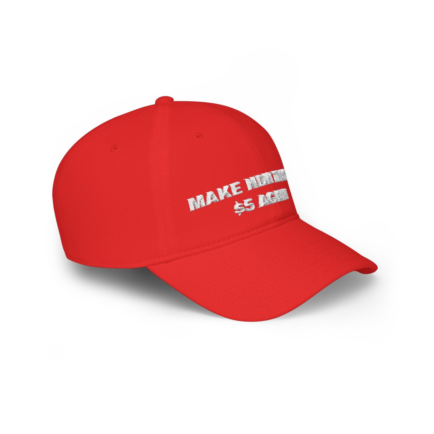 "Make NDN Tacos $5 Again" Embroidered low profile baseball Hat