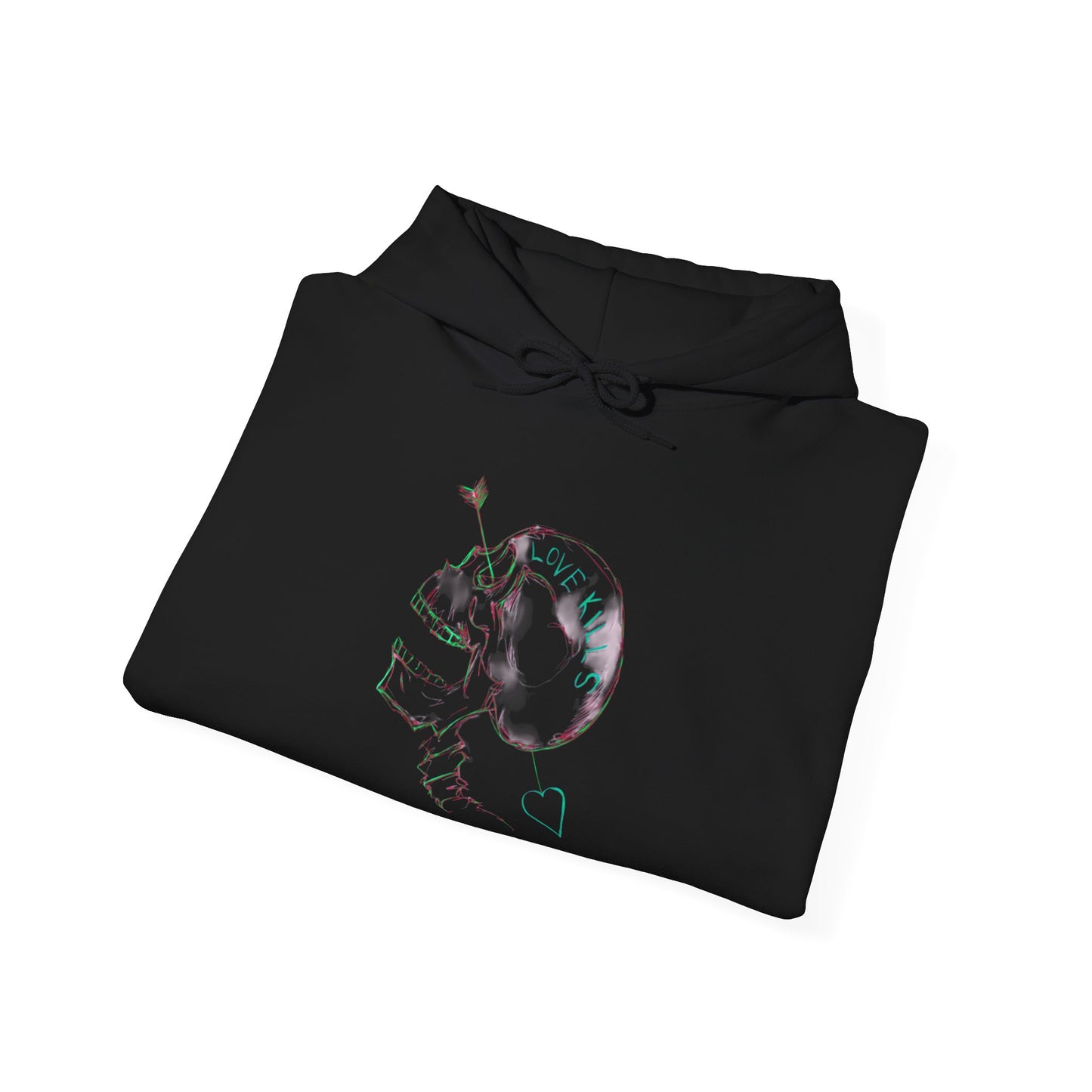 Love Kills Unisex Heavy Blend™ Hooded Sweatshirt