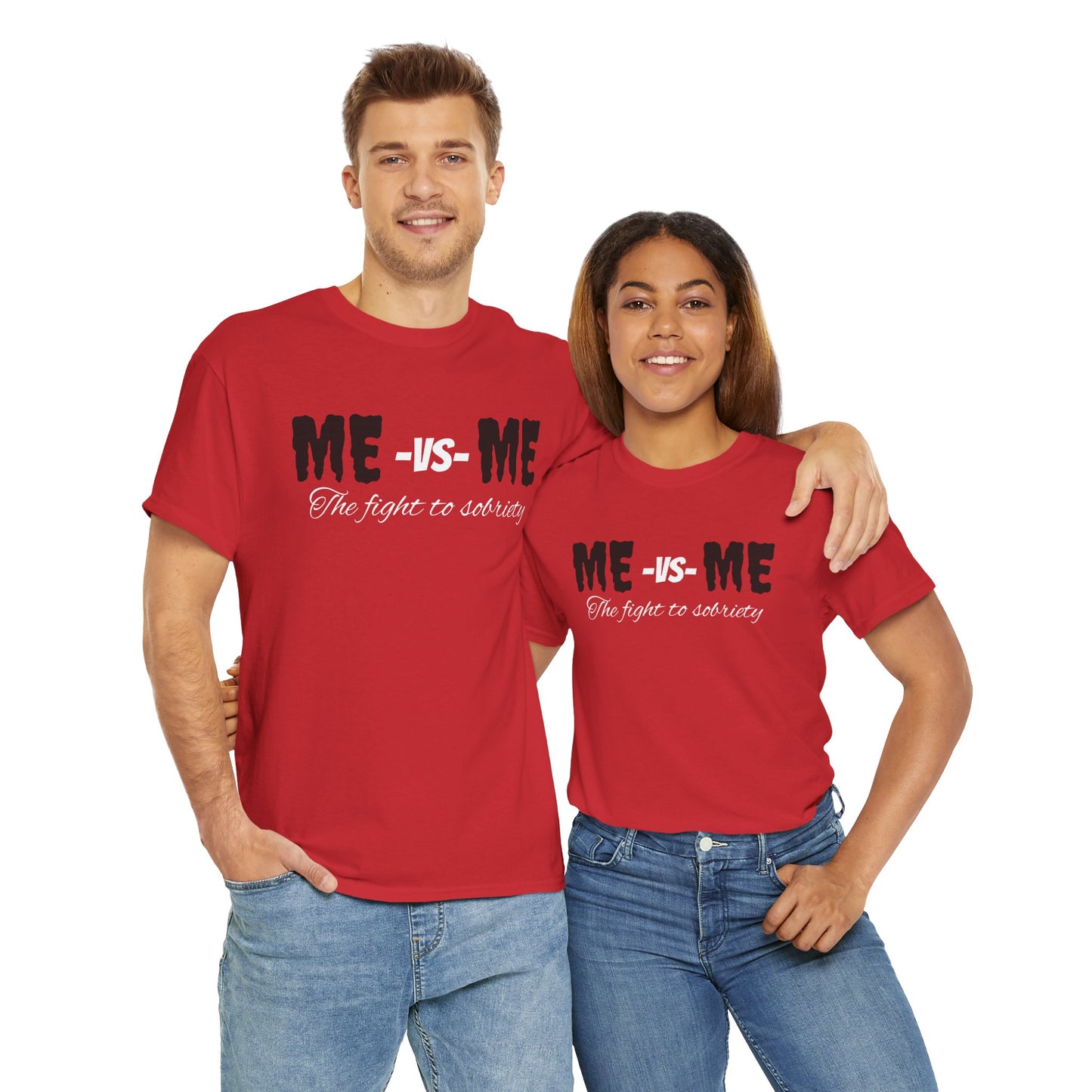 ME -vs- ME Unisex Heavy Cotton Tee