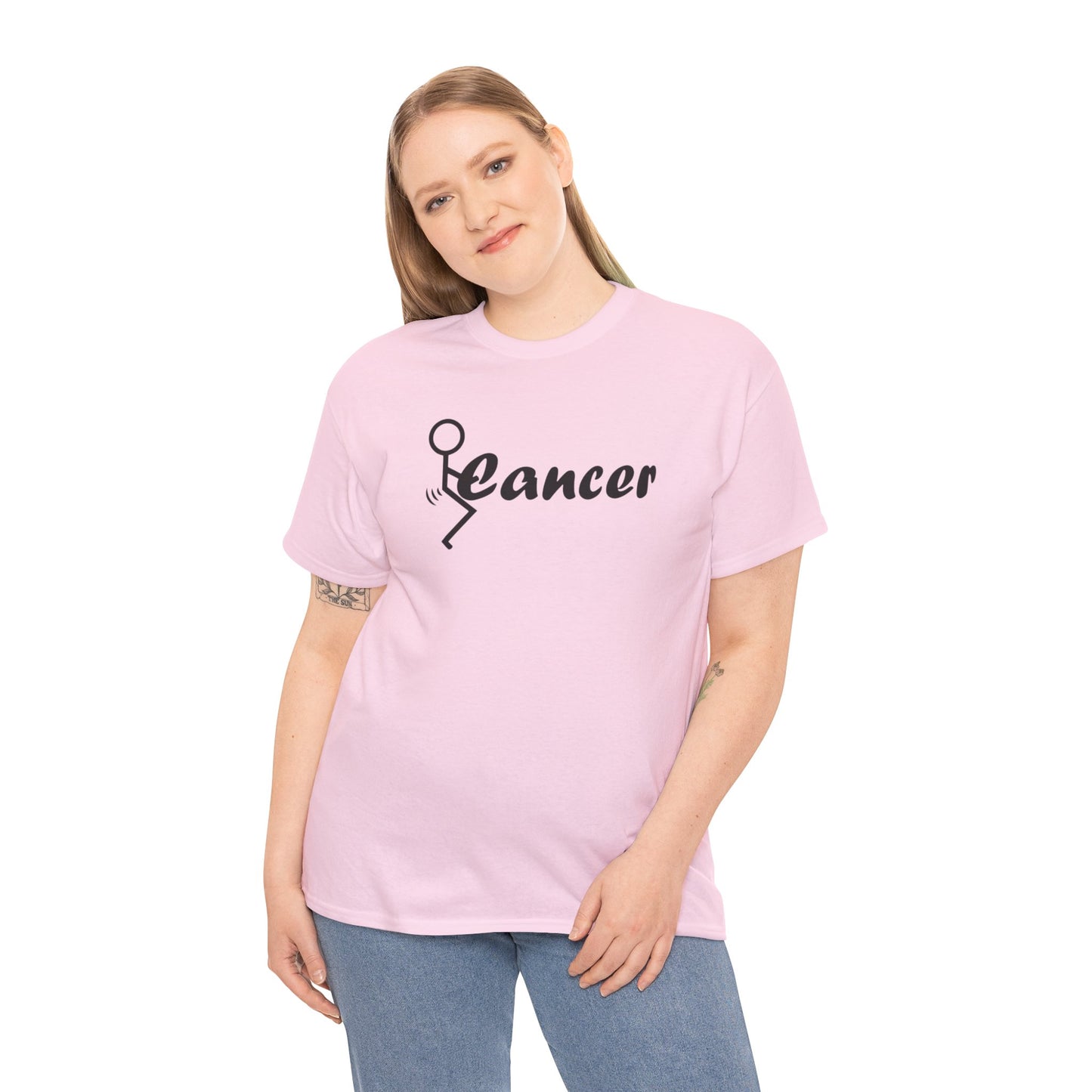 F*ck CANCER Unisex Heavy Cotton Tee