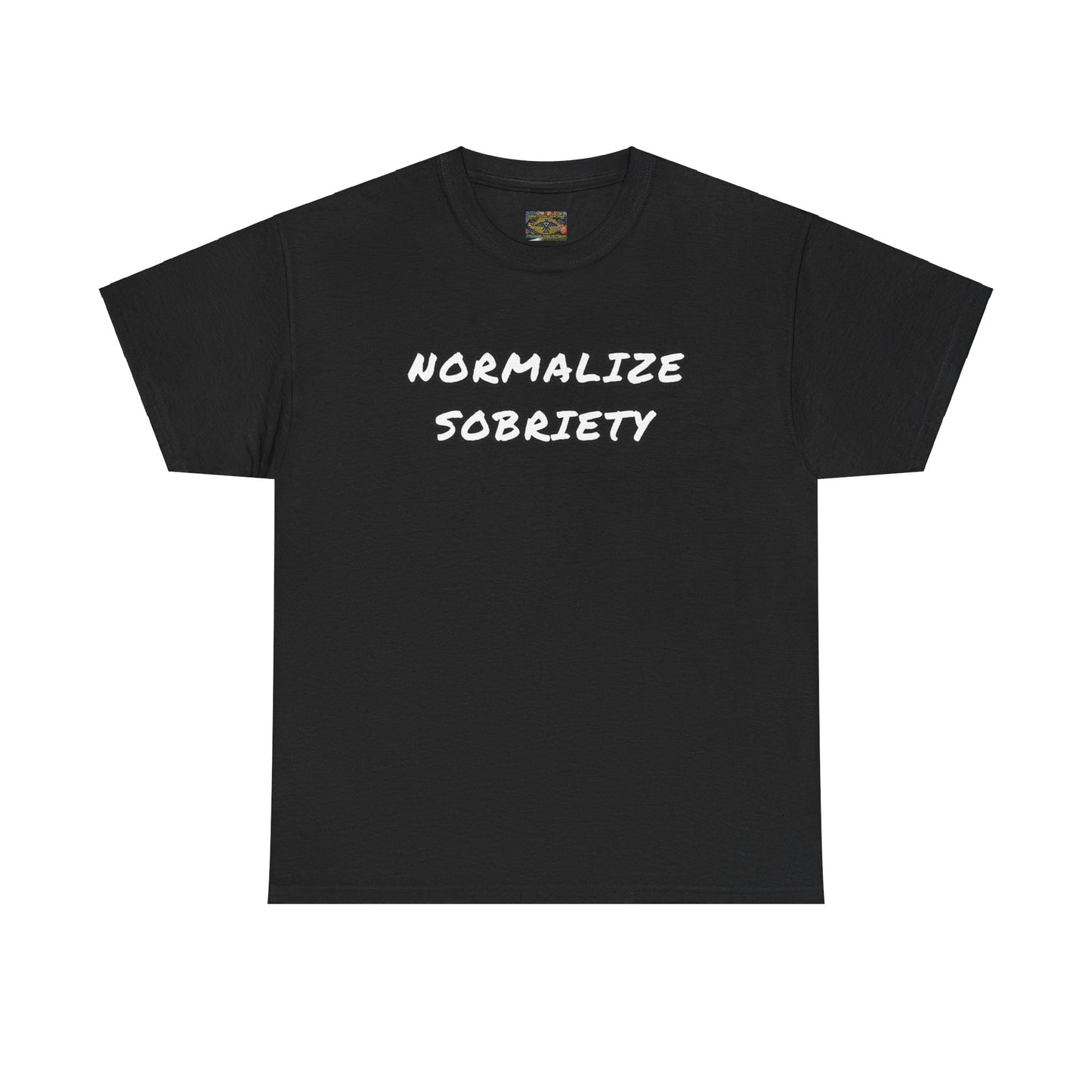 Normalize Sobriety Unisex Heavy Cotton Tee