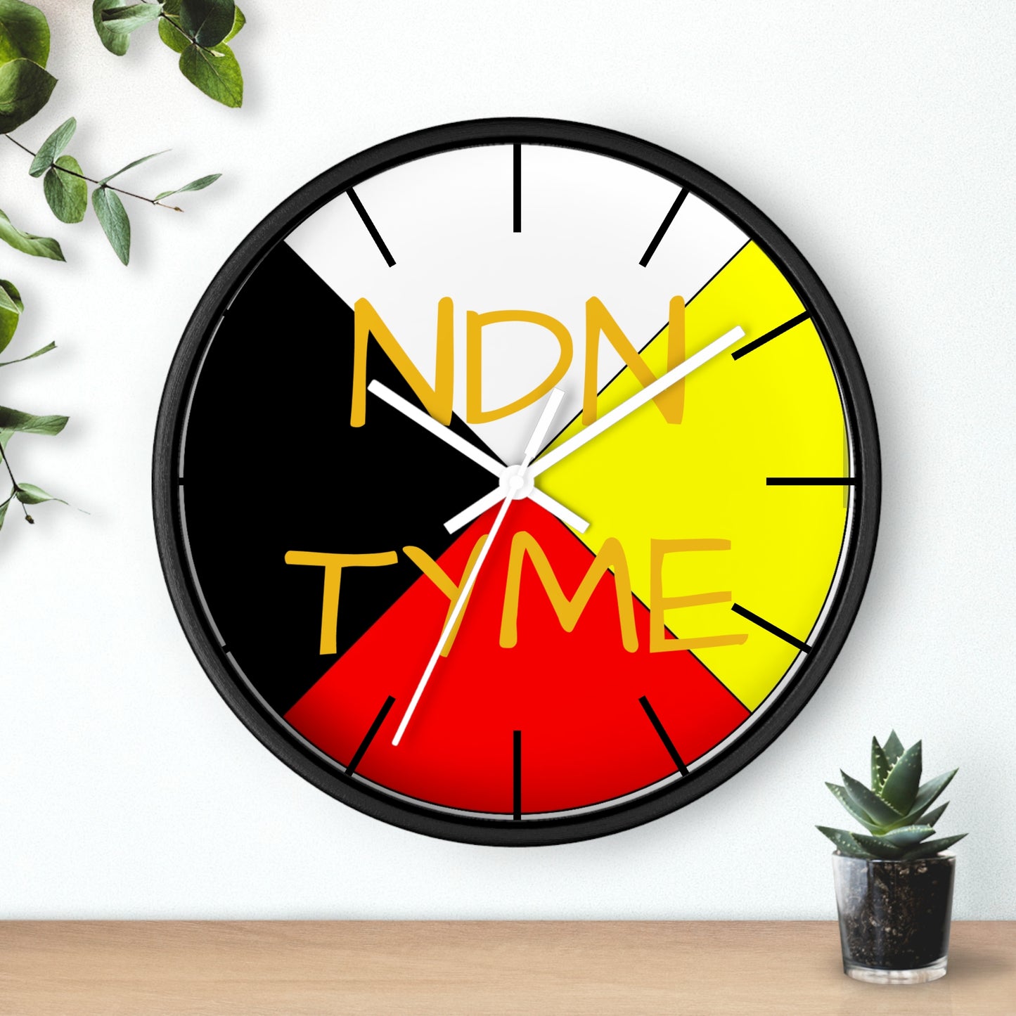 NDN TYME Wall Clock