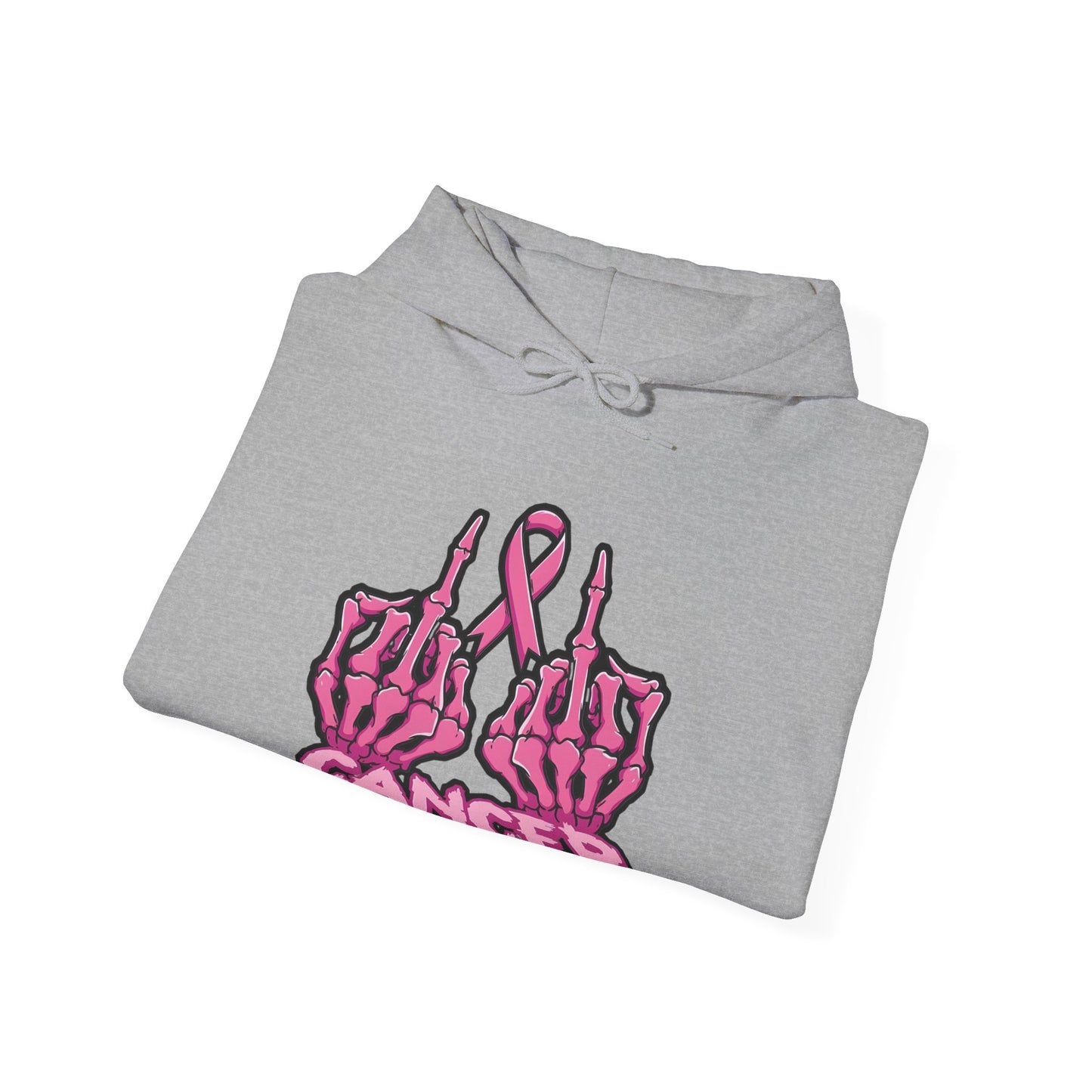 Fk Breast Cancer Hooded Sweatshirt, Supportive Apparel, Gift for Cancer Fighters, Unisex Hoodie, Comfortable & Stylish