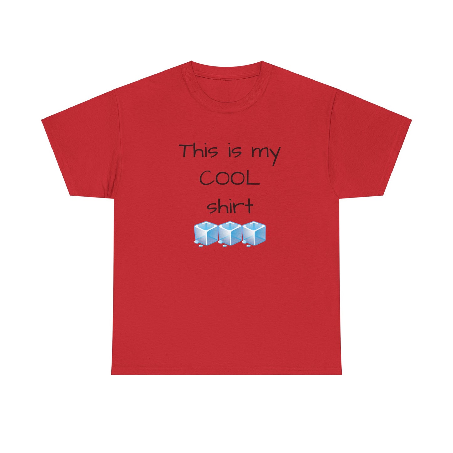 This is my cool shirt Unisex Heavy Cotton Tee by Summer P