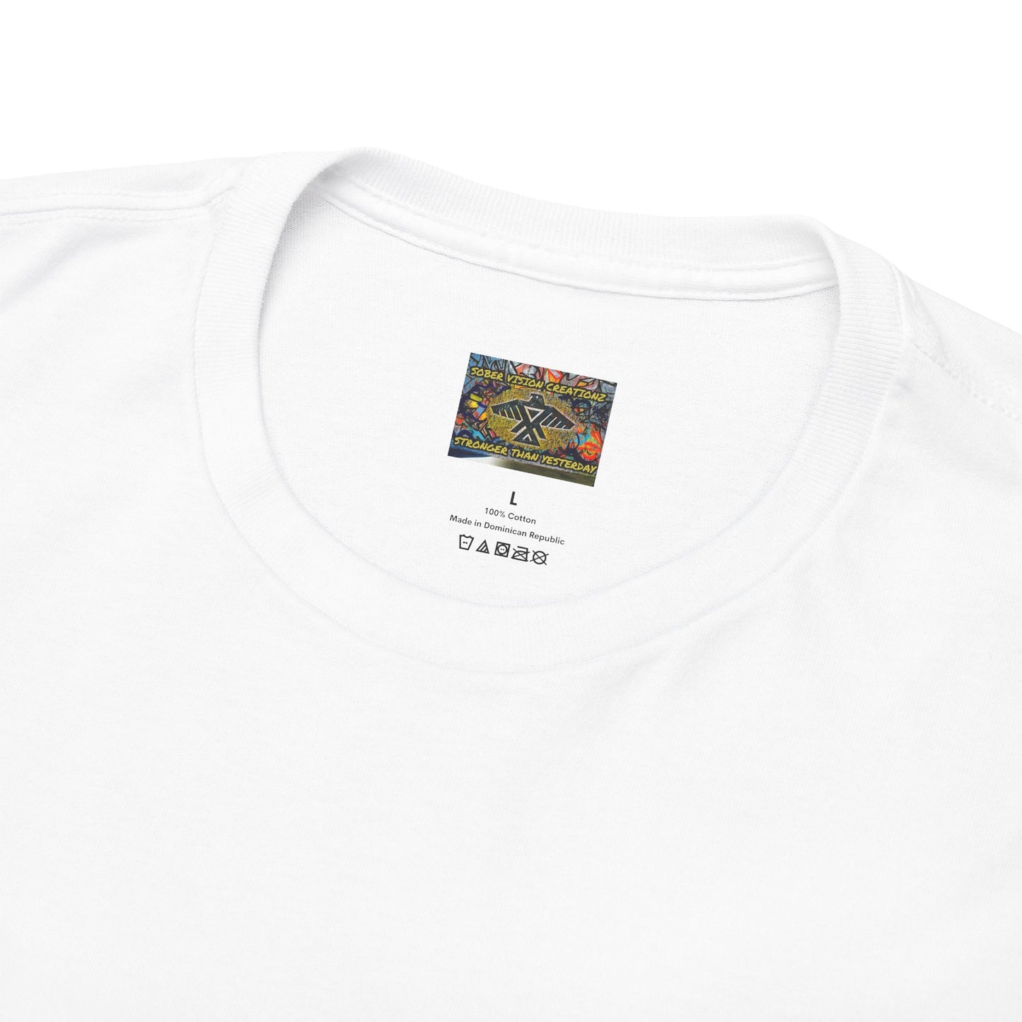 Hello, I'm Sober Unisex Heavy Cotton Tee