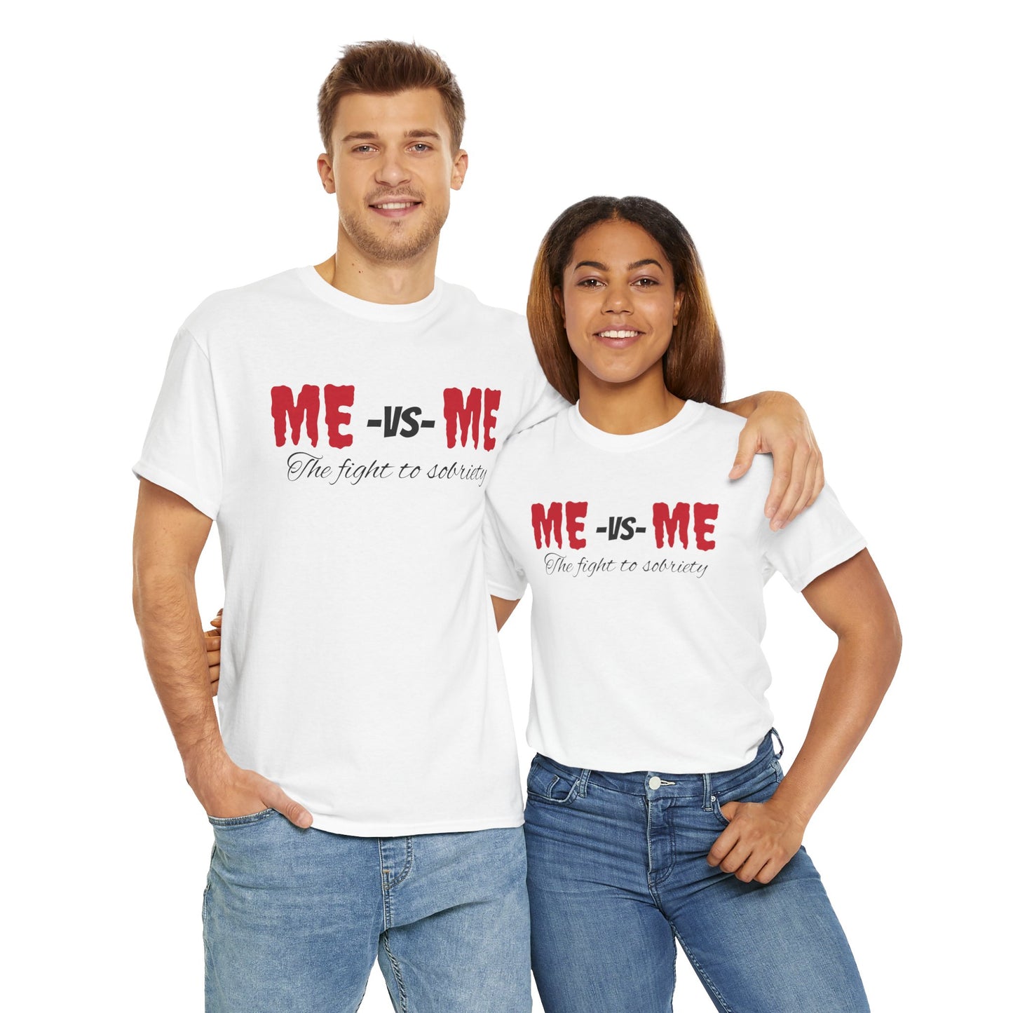 ME -vs- ME Unisex Heavy Cotton Tee