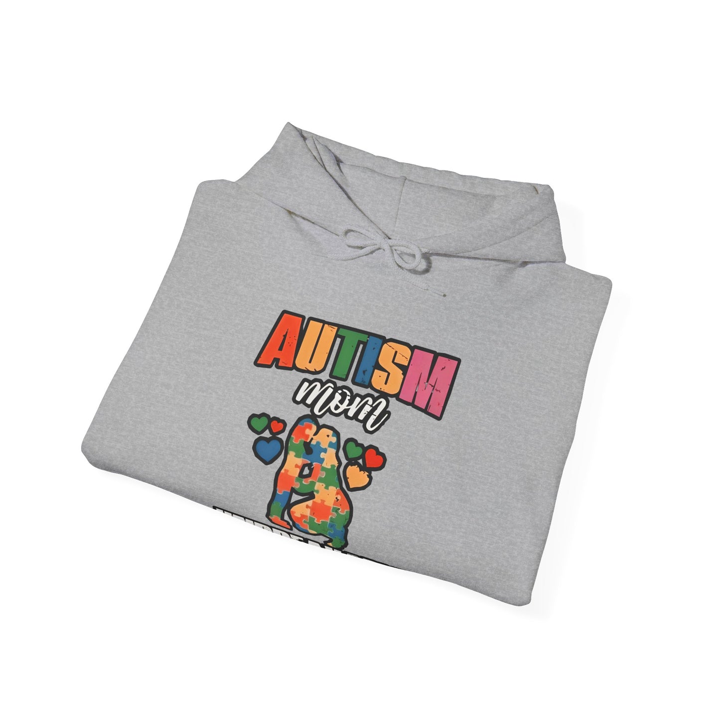Unbreakable Autism Awareness Hoodie, Comfort Fit Sweatshirt, Gift for Autism Month, Cozy Hooded Pullover, Unisex Supportive Wear