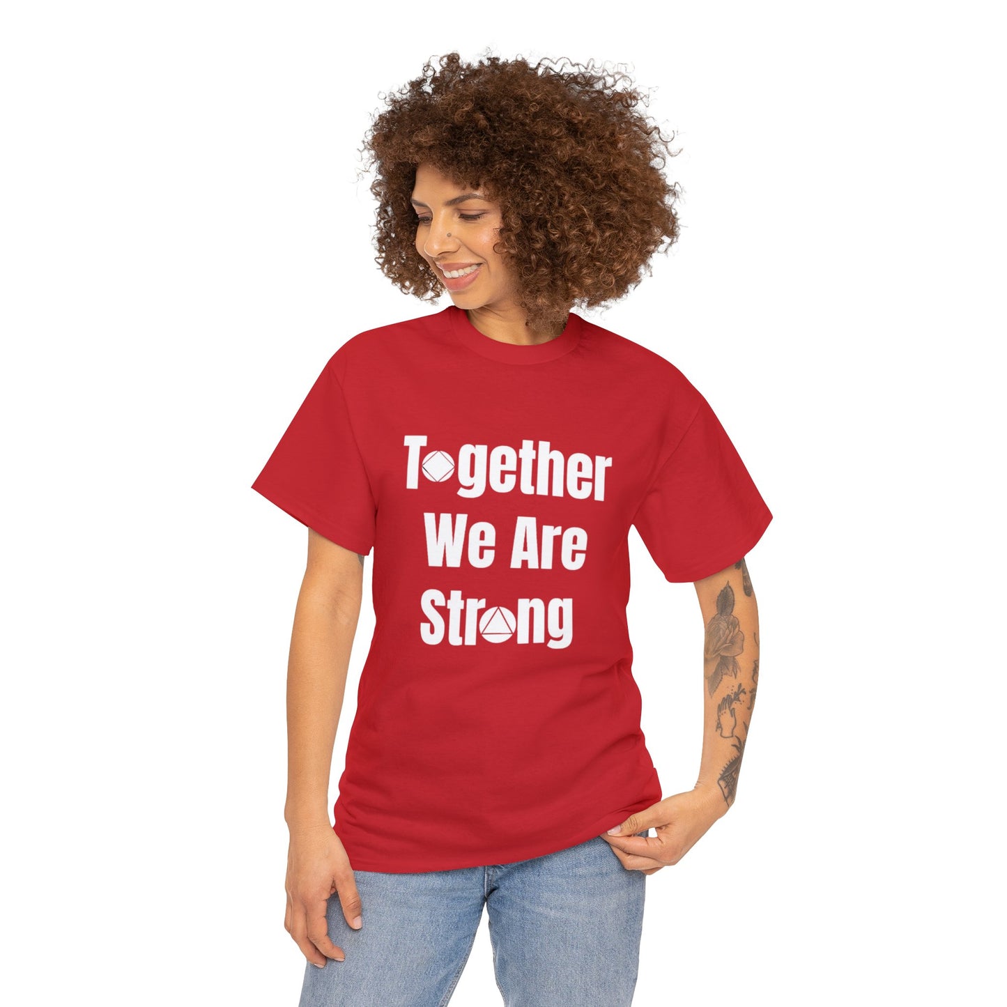 Together We Are Strong Unisex Heavy Cotton Tee
