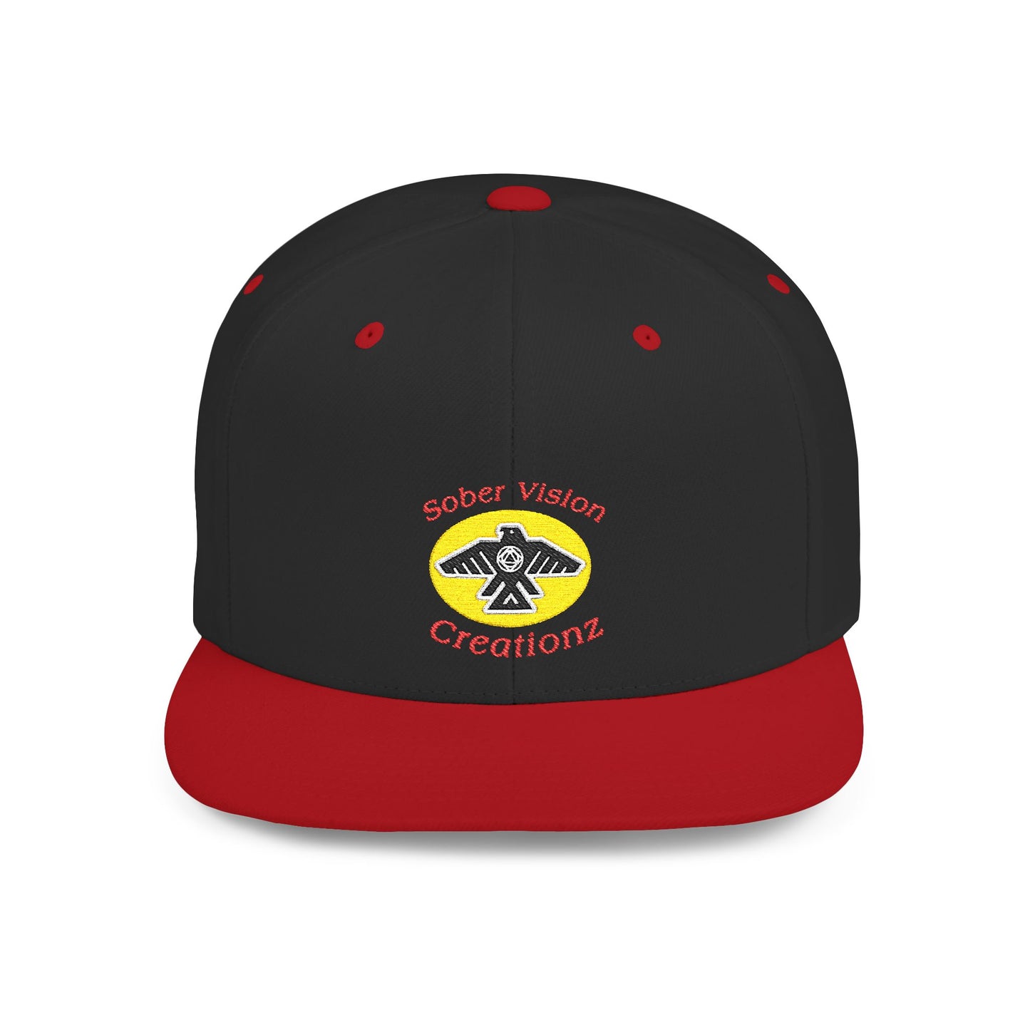 Sober Vision Creationz Flat Bill Snapback