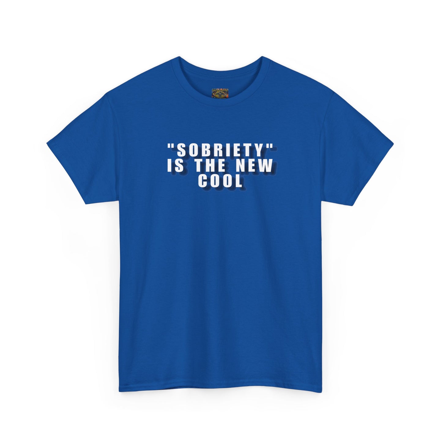 Sobriety is the new cool Unisex Heavy Cotton Tee