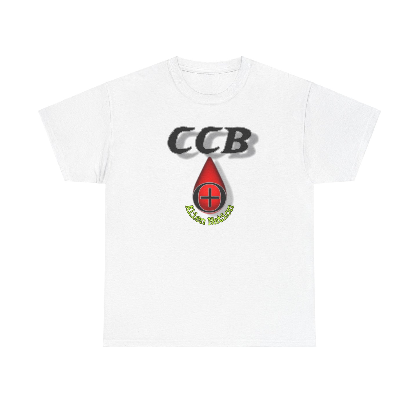 CCB type O positive Unisex Heavy Cotton Tee