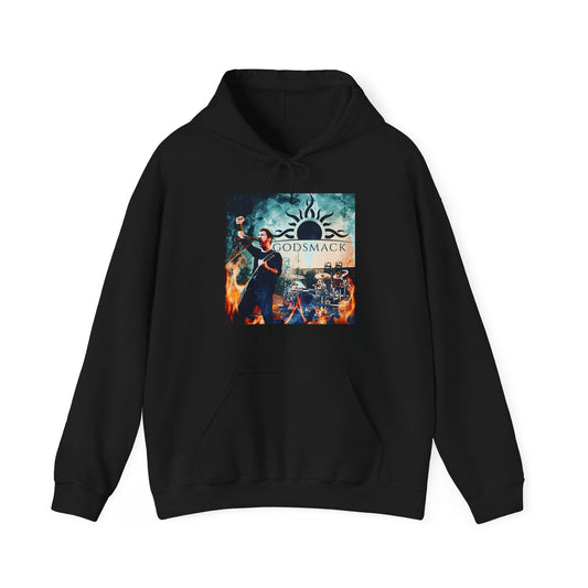 Godsmack Band Hoodie – Rock Concert Logo Pullover
