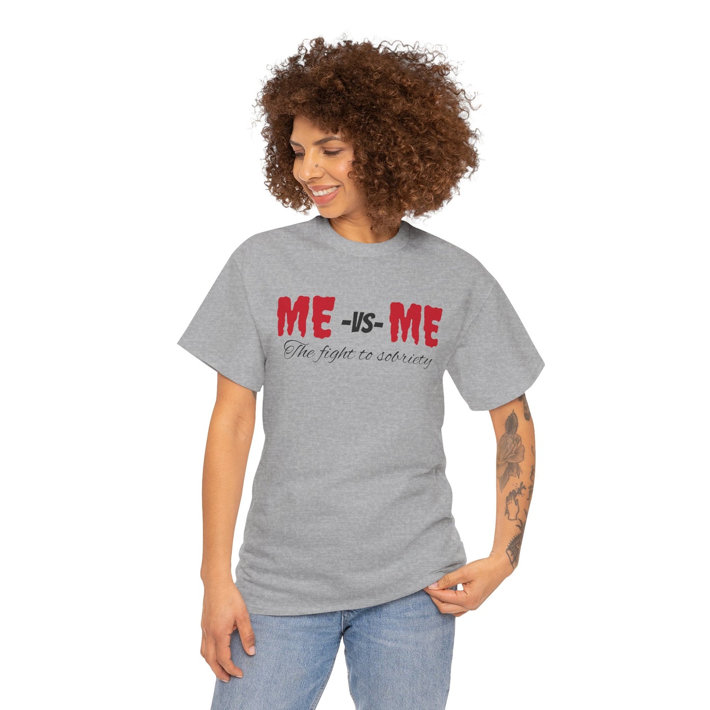 ME -vs- ME Unisex Heavy Cotton Tee