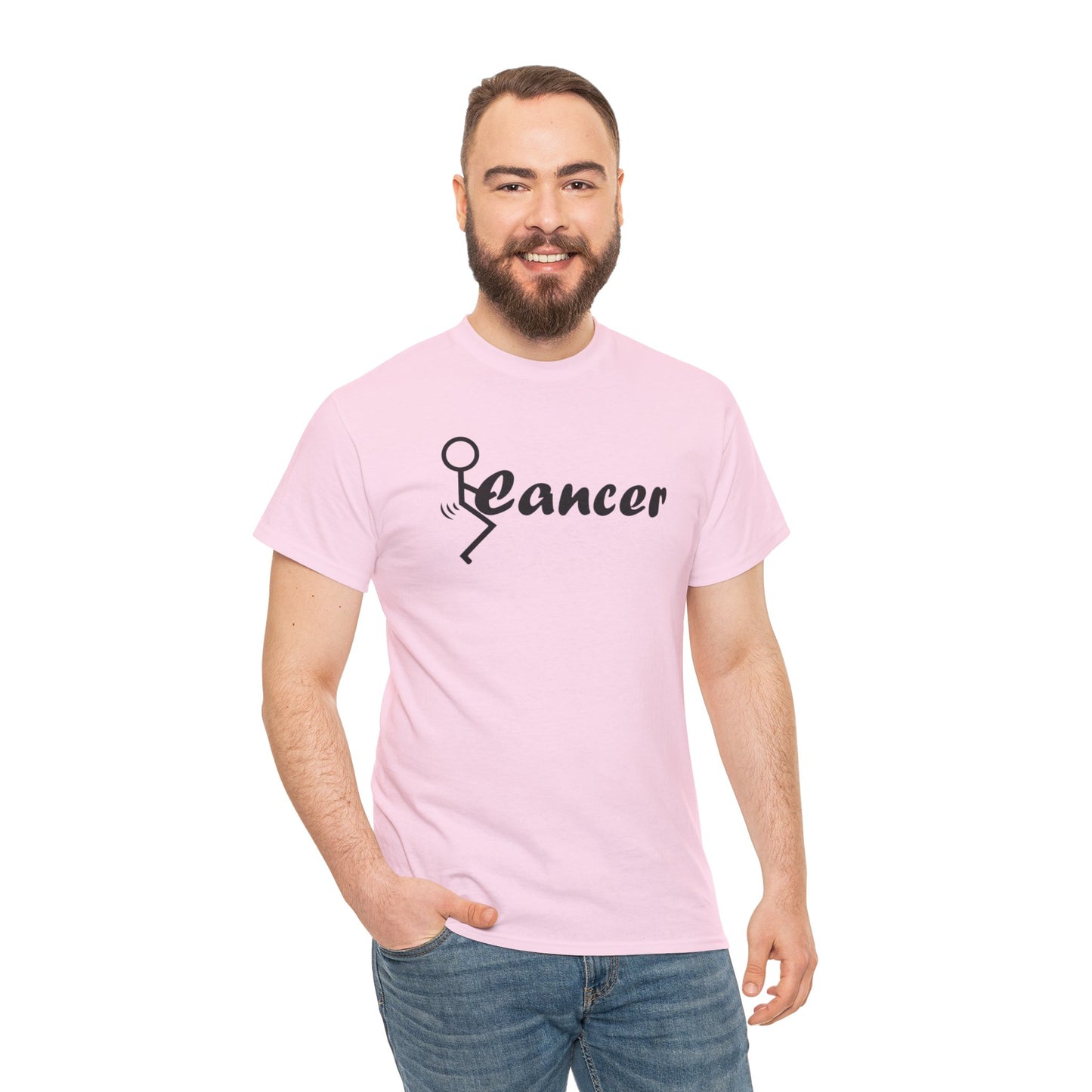 F*ck CANCER Unisex Heavy Cotton Tee