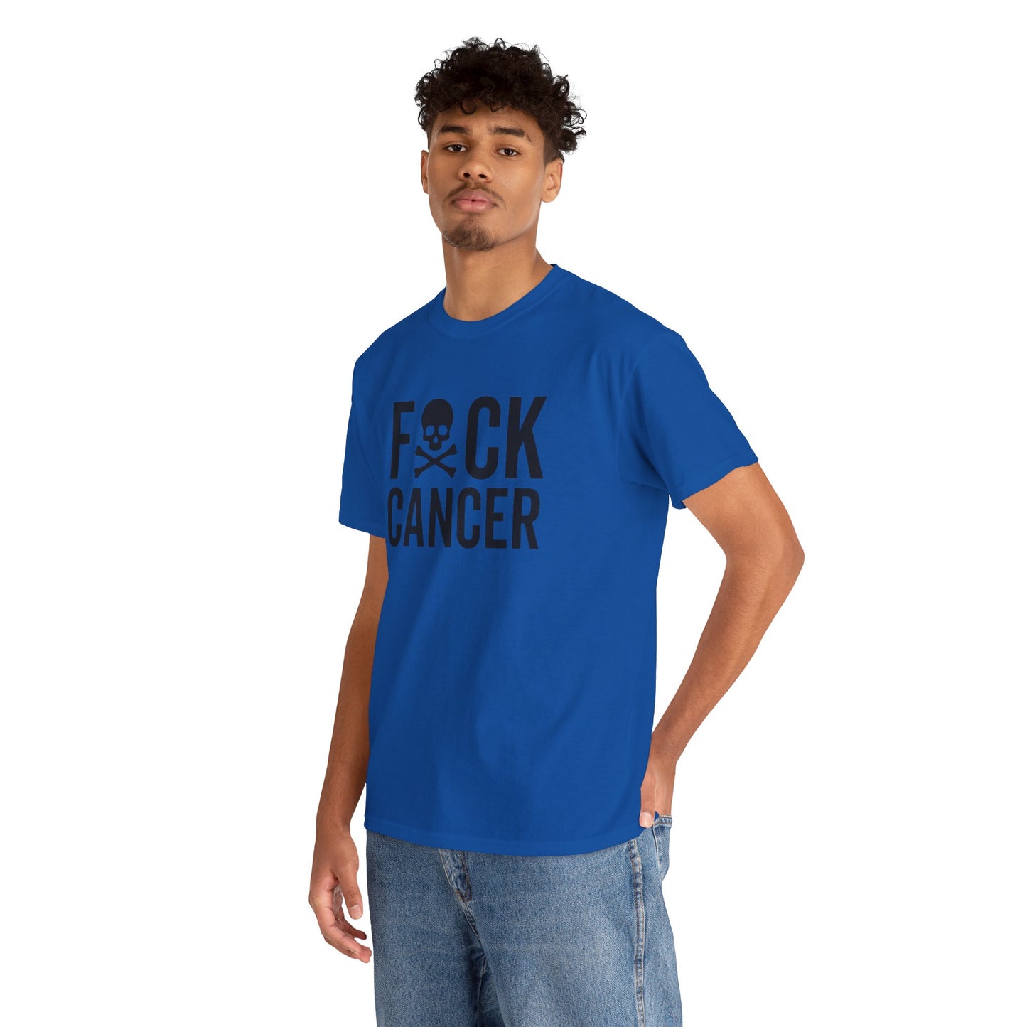 F*ck cancer Unisex Heavy Cotton Tee