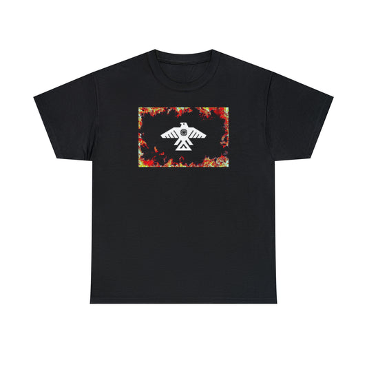 Unisex (Through the flames Recovery Thunderbird) Heavy Cotton Tee