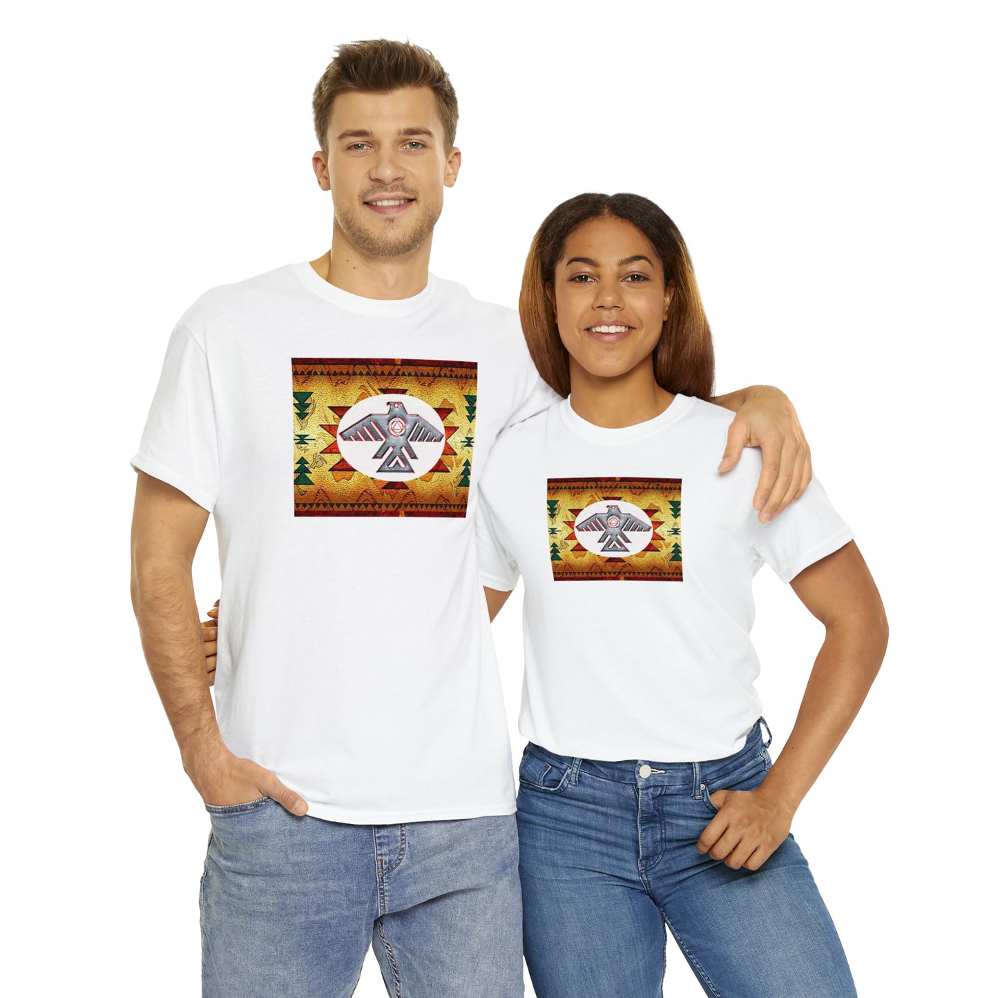 Unisex (Hooo Just Indigenous) Heavy Cotton Tee