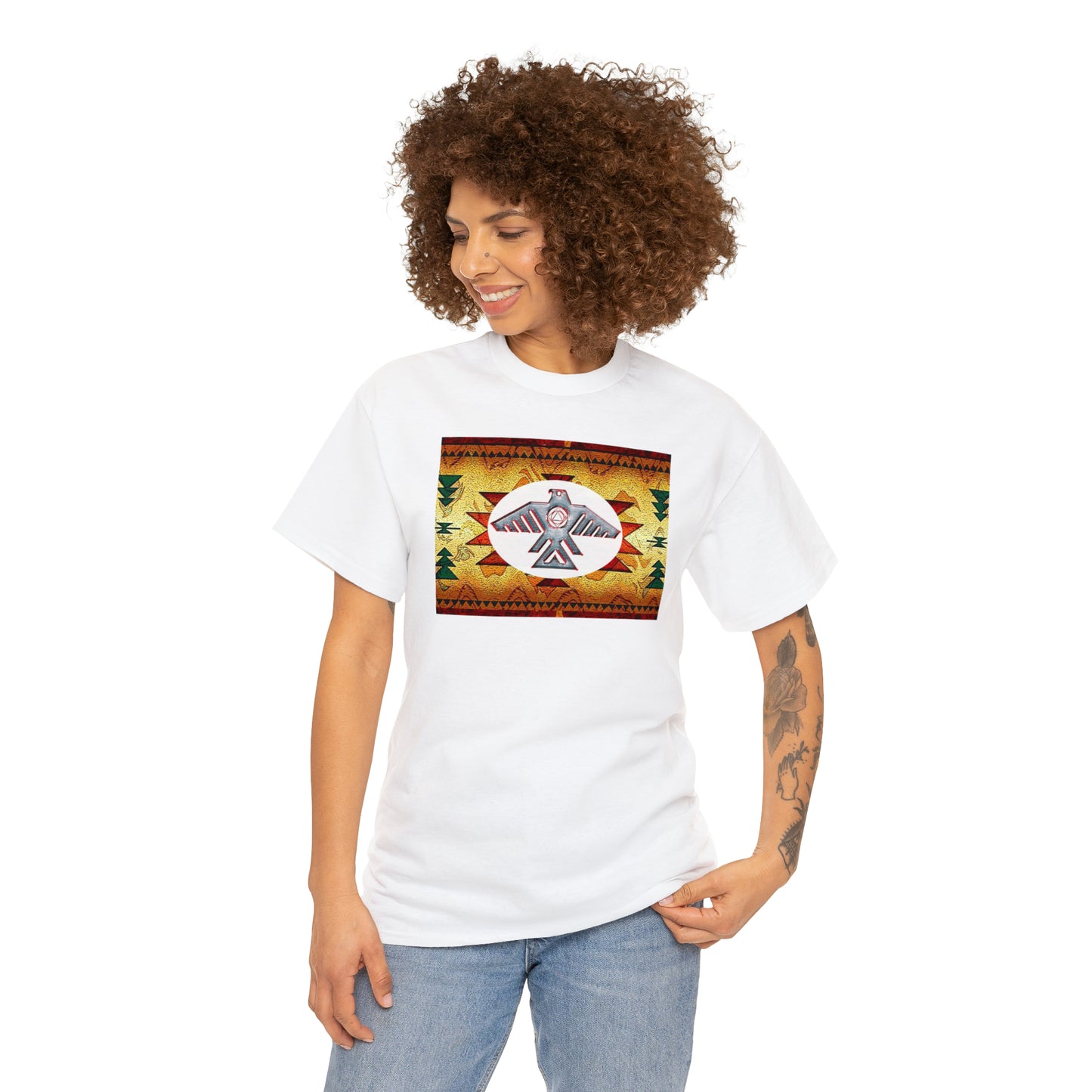 Unisex (Hooo Just Indigenous) Heavy Cotton Tee